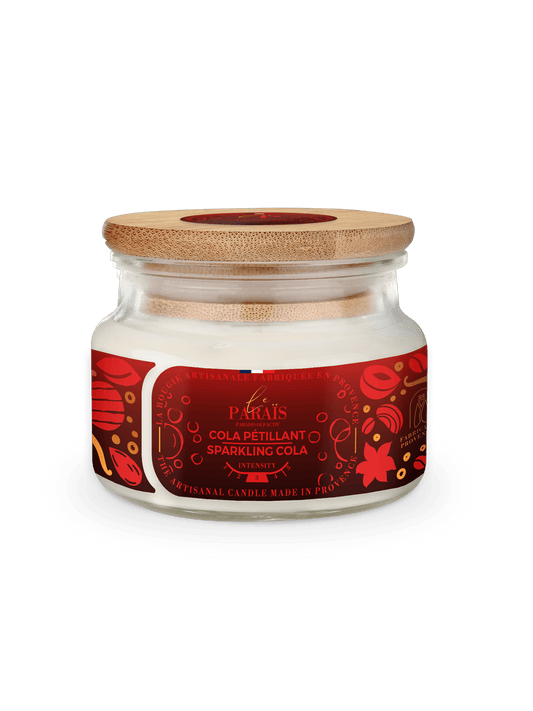 Bougie parfumée Cola Pétillant Le Paraïs 300ml