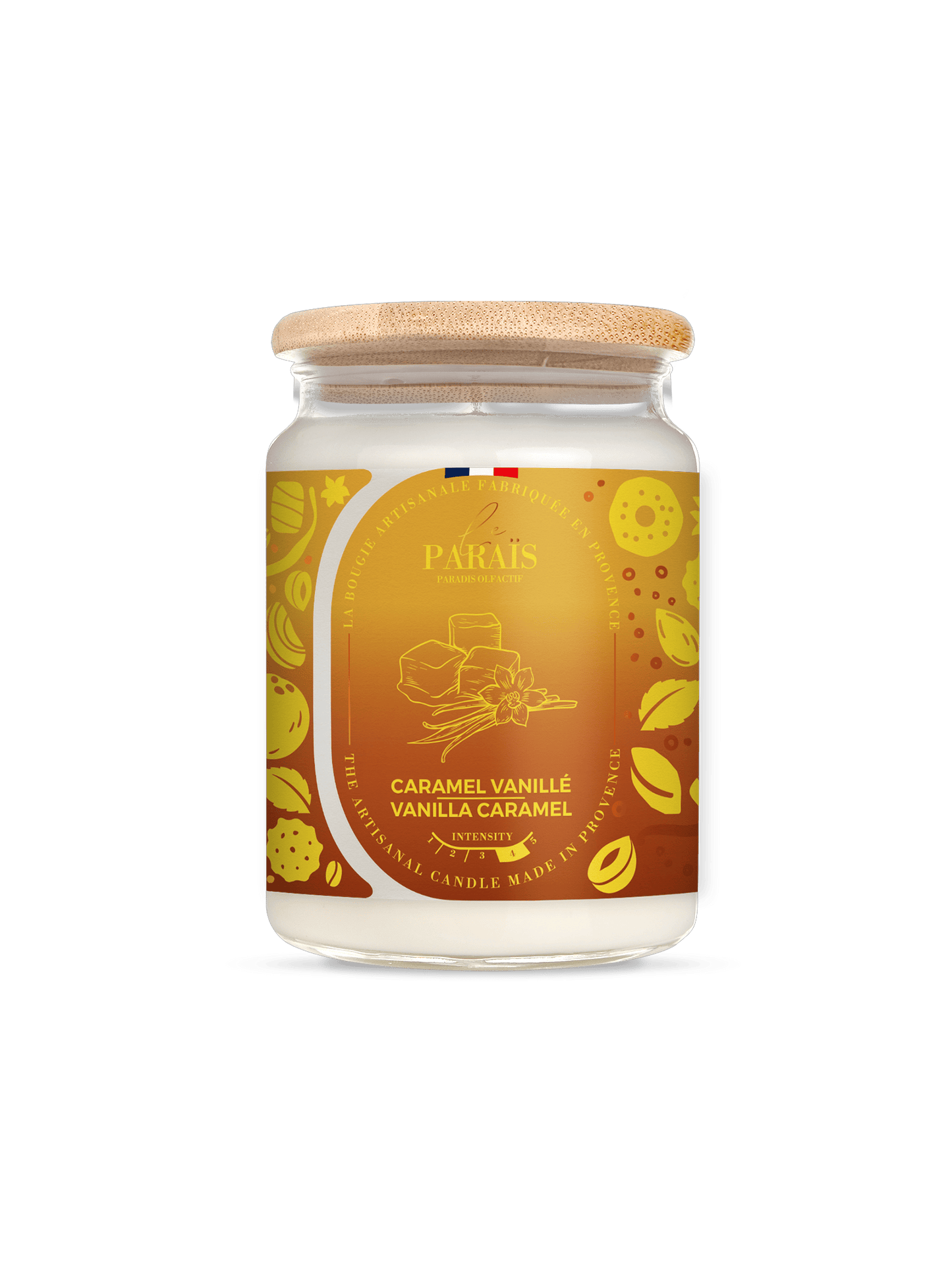 Bougie parfumée Caramel vanillé
