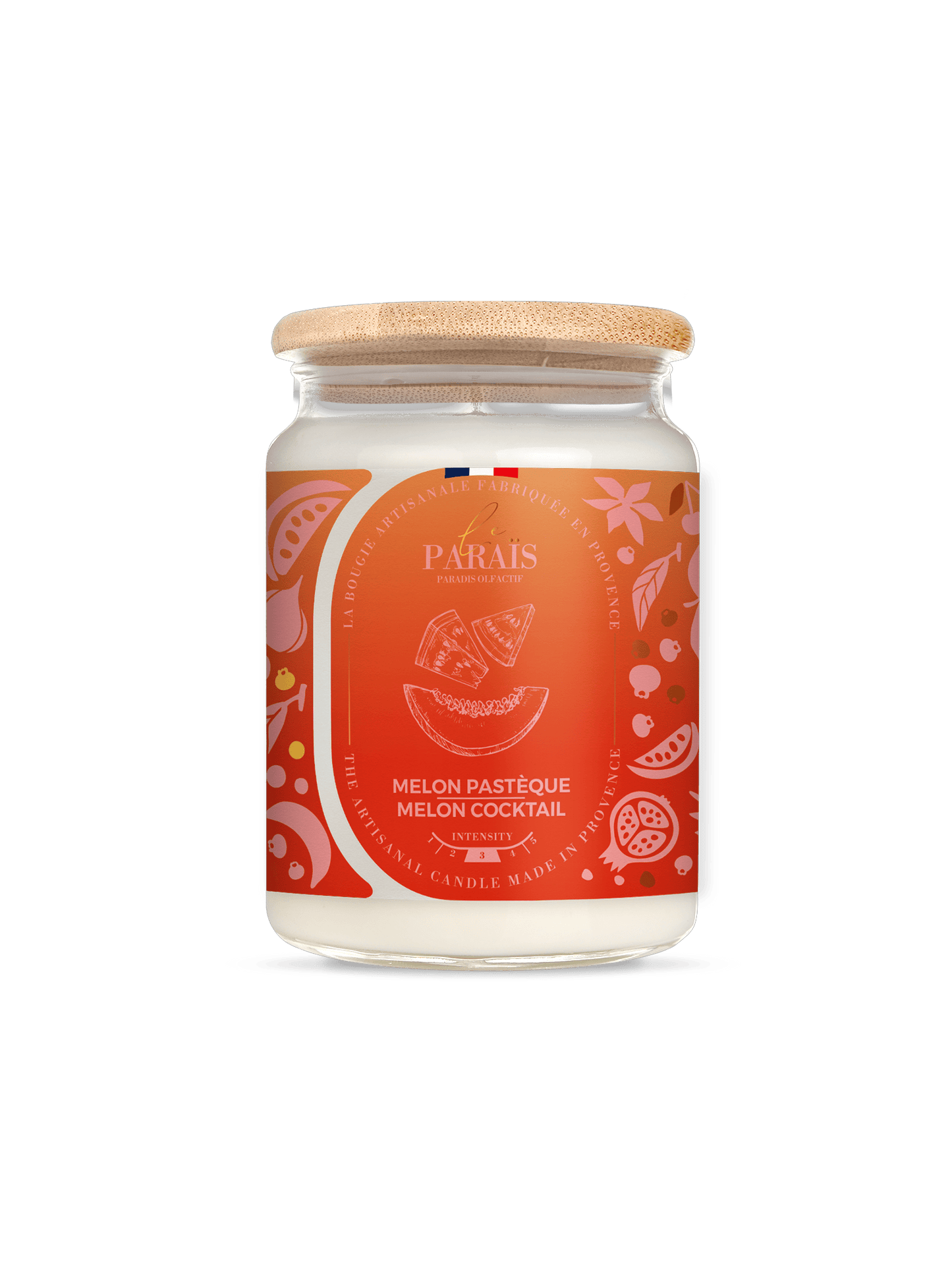 Bougie parfumée Melon pastèque Le Paraïs 700ml
