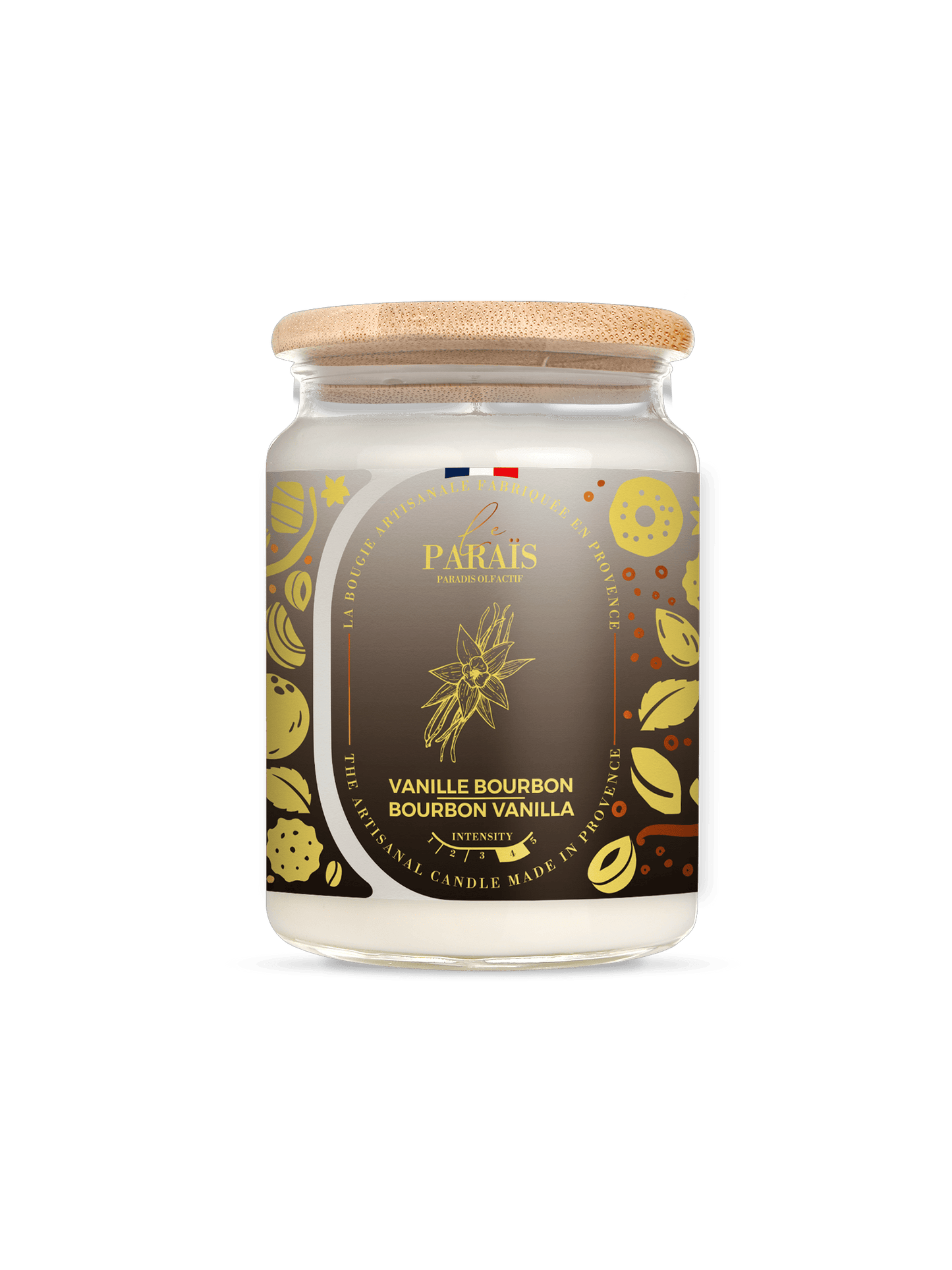 Bougie parfumée Vanille bourbon Le Paraïs 700ml