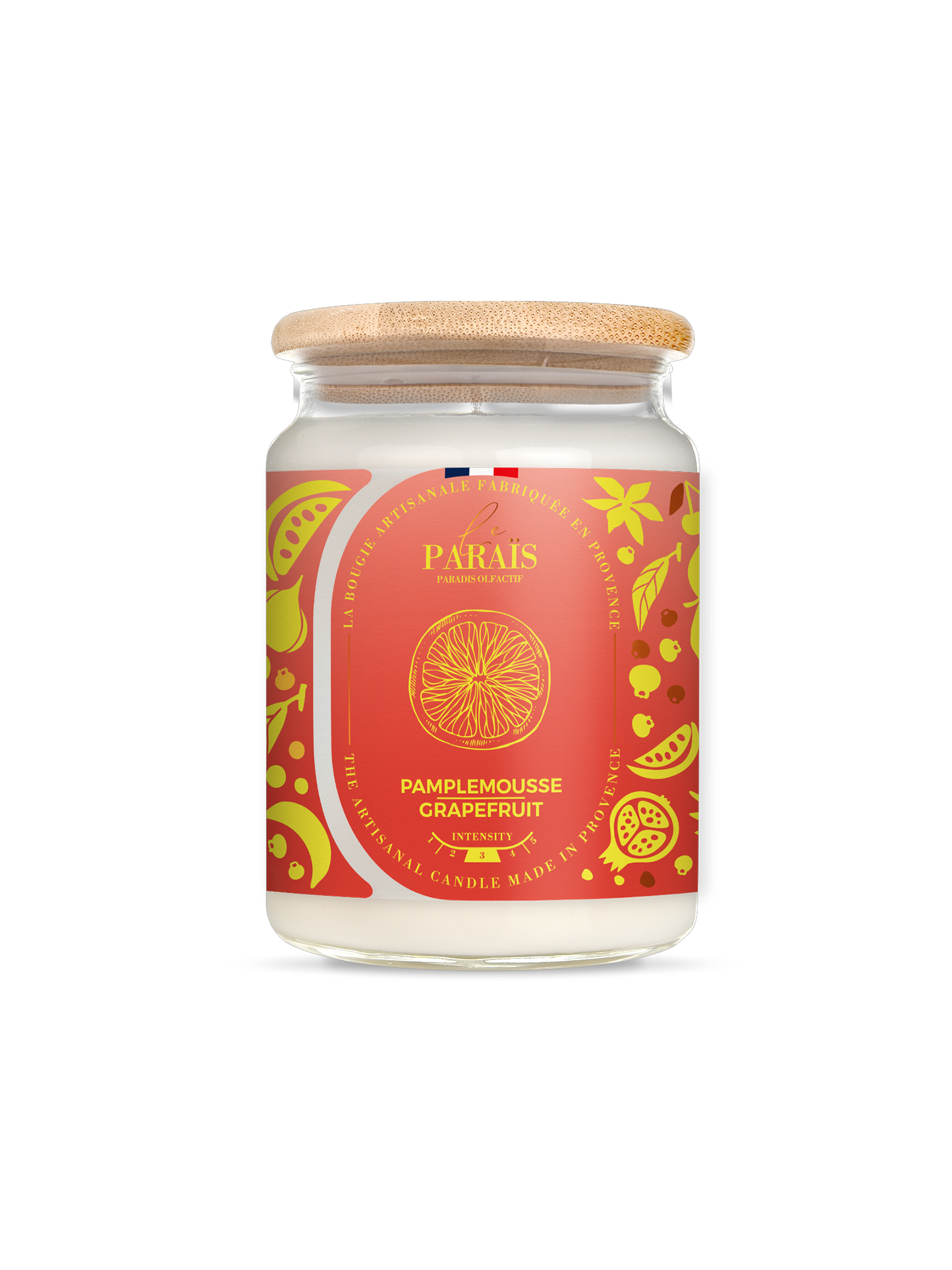 Bougie parfumée Pamplemousse Le Paraïs 700ml