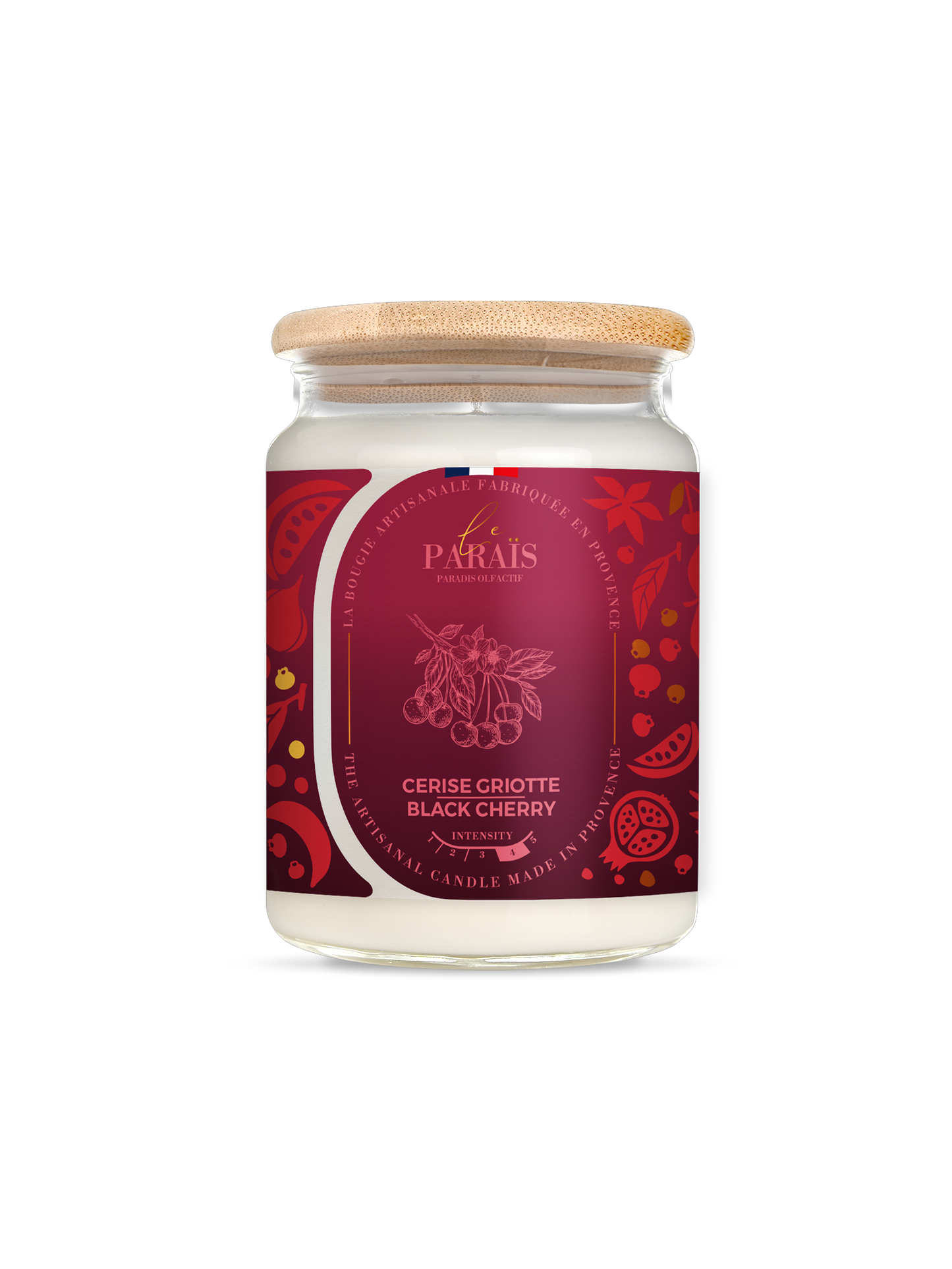 Bougie parfumée Cerise Griotte