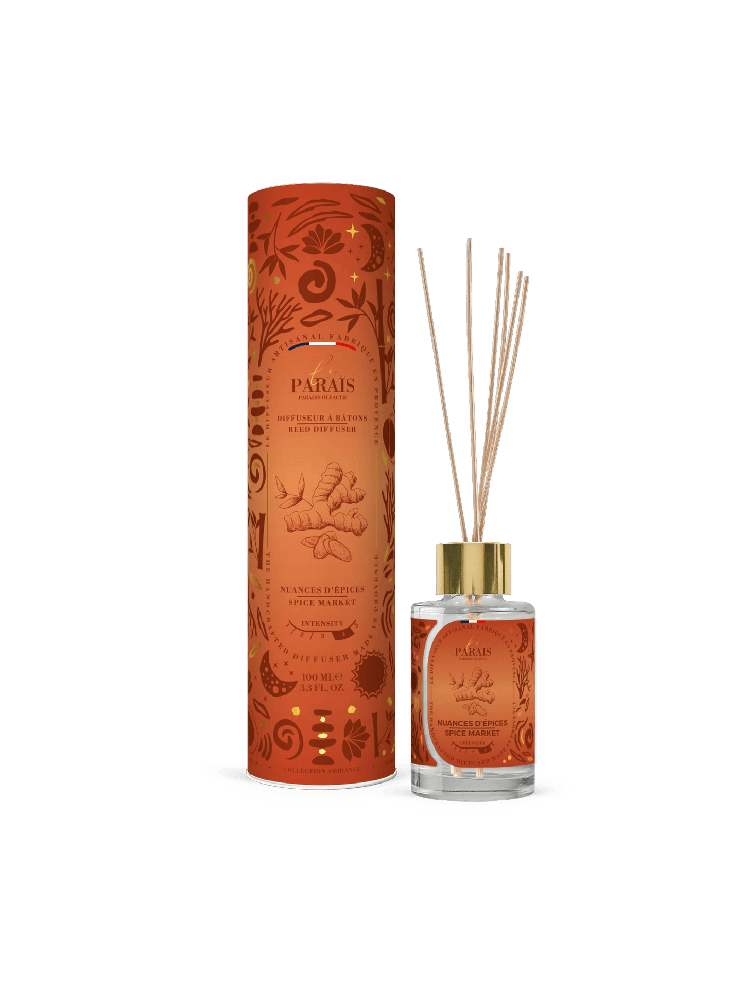 Diffuseur parfum maison Charme Nuances d'Épices Le Paraïs