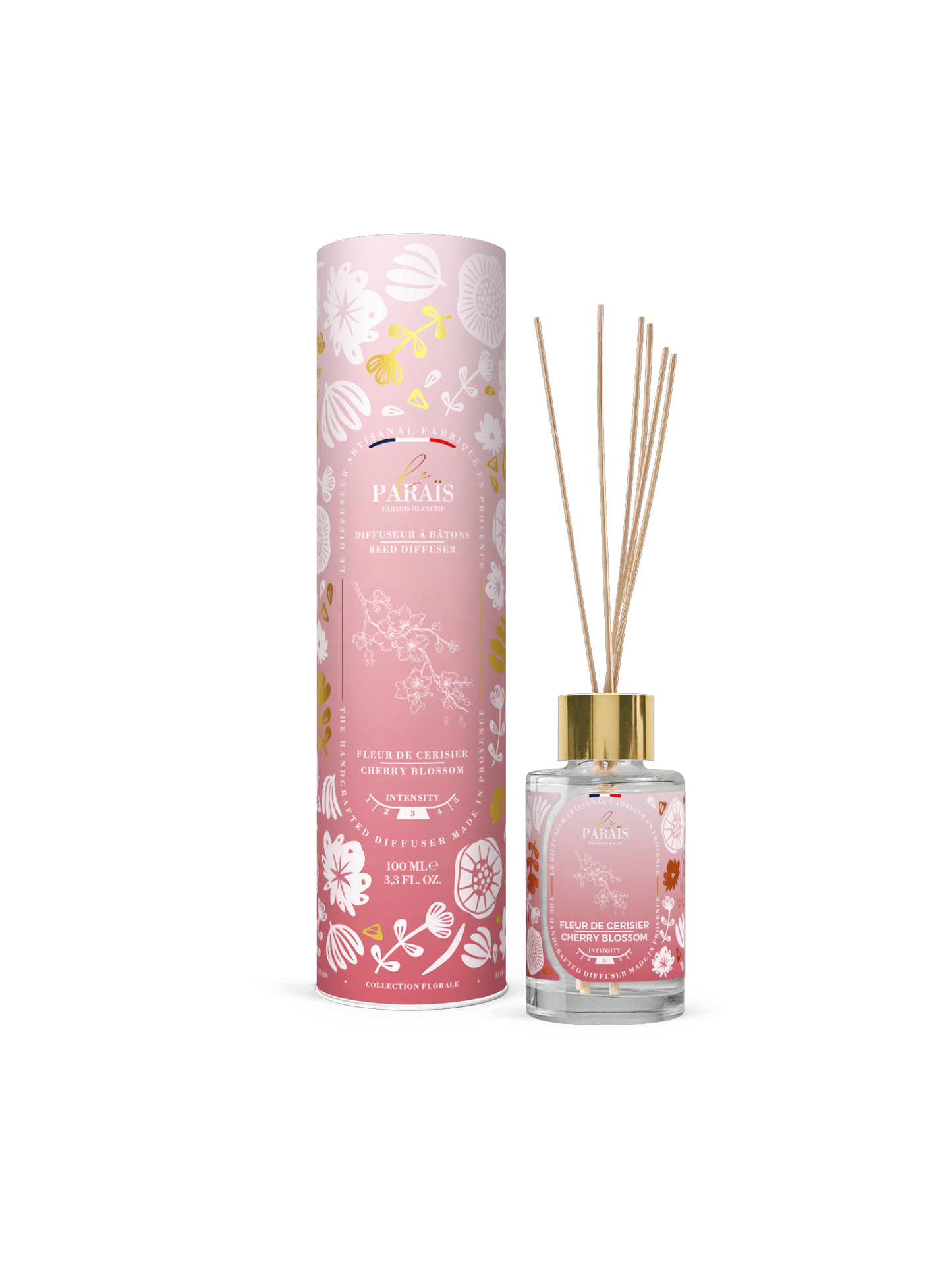 Diffuseur parfum maison Fleur de cerisier Le Paraïs