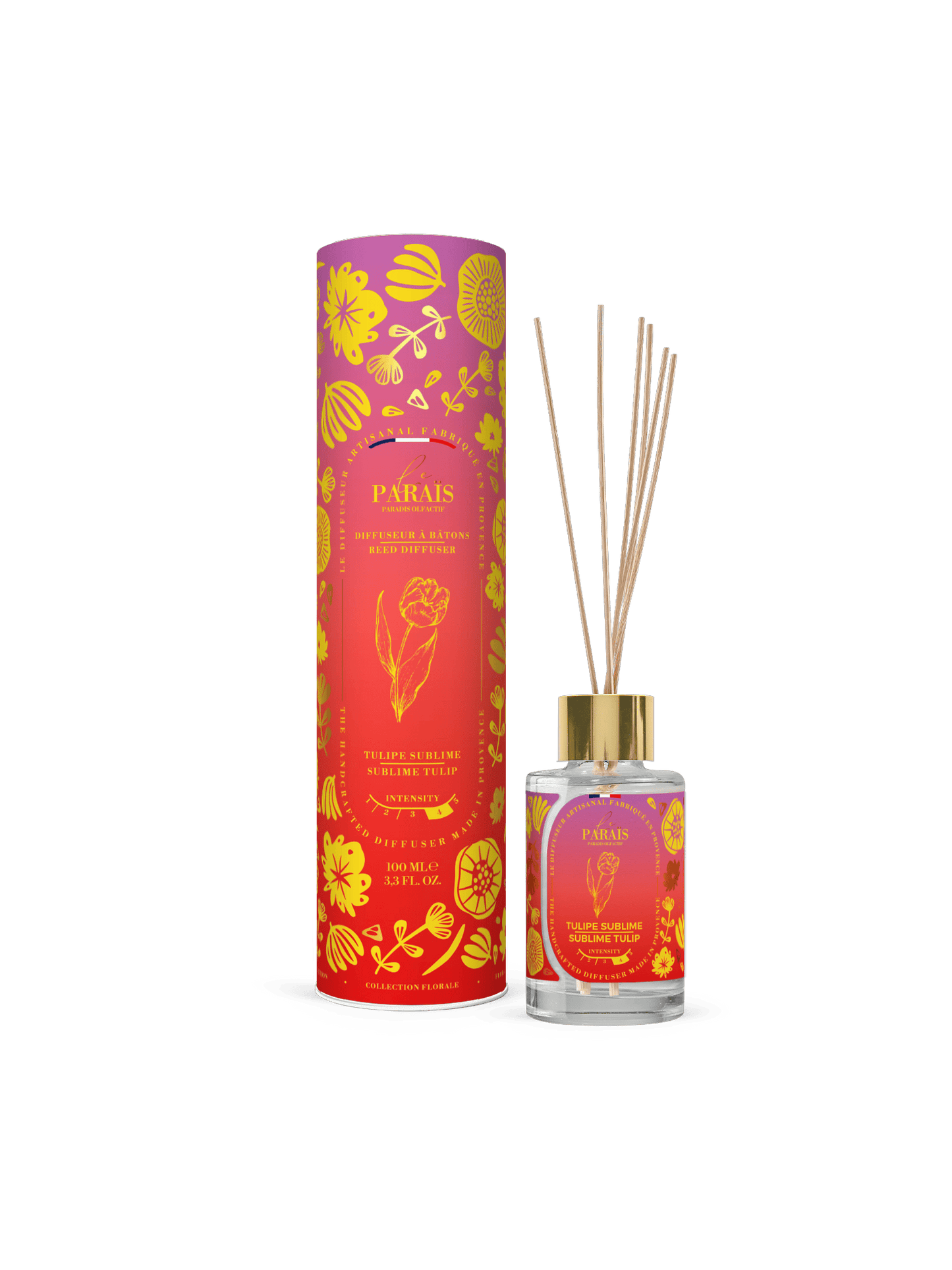 Diffuseur parfum maison Tulipe Sublime Le Paraïs