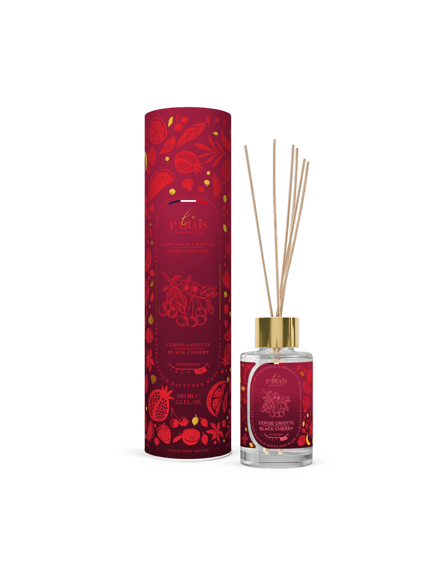 Diffuseur parfum maison Cerise Griotte Le Paraïs