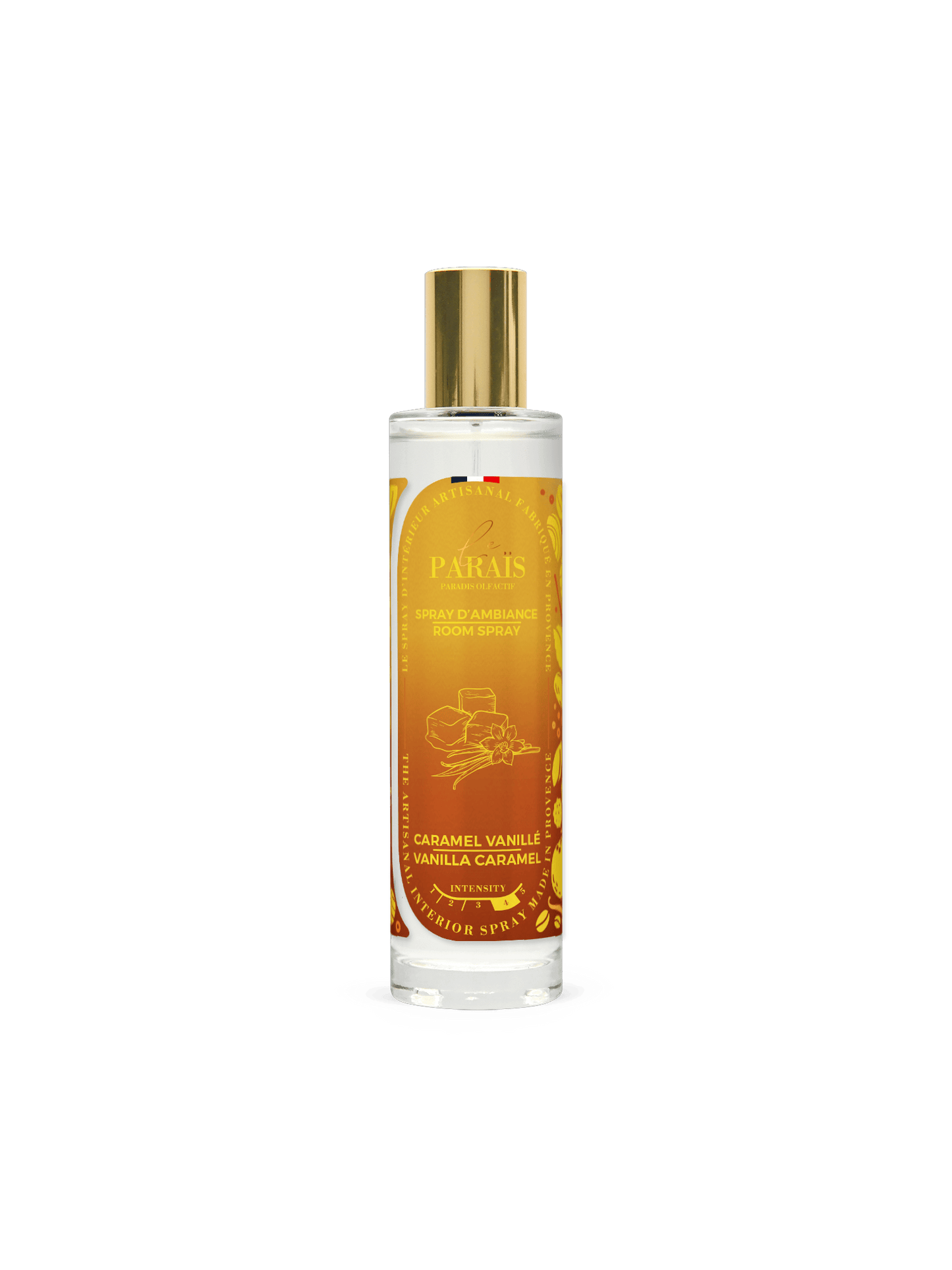 Spray d'ambiance Caramel Vanillé Le Paraïs