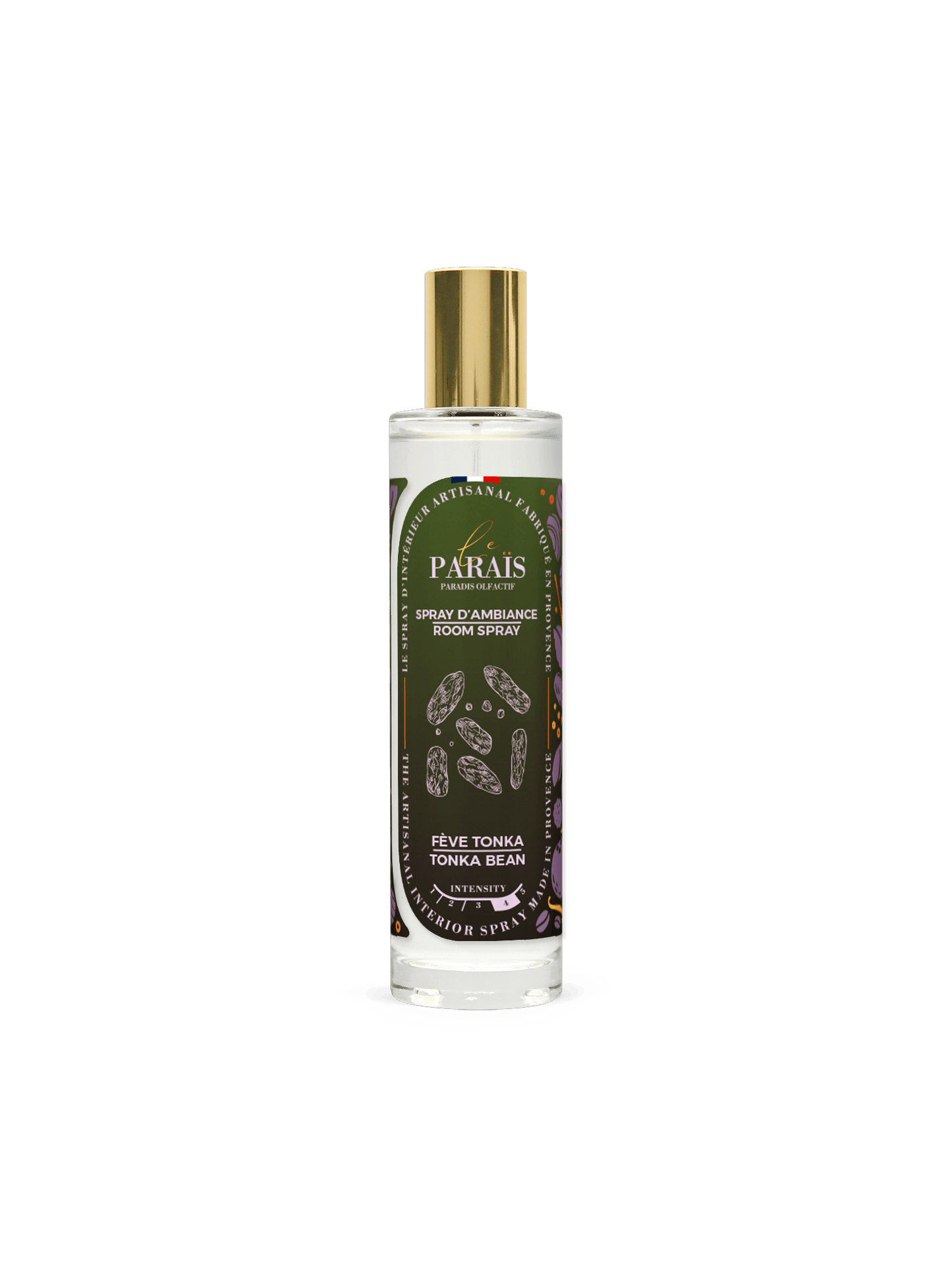 Spray d'ambiance Féve de Tonka Le Paraïs