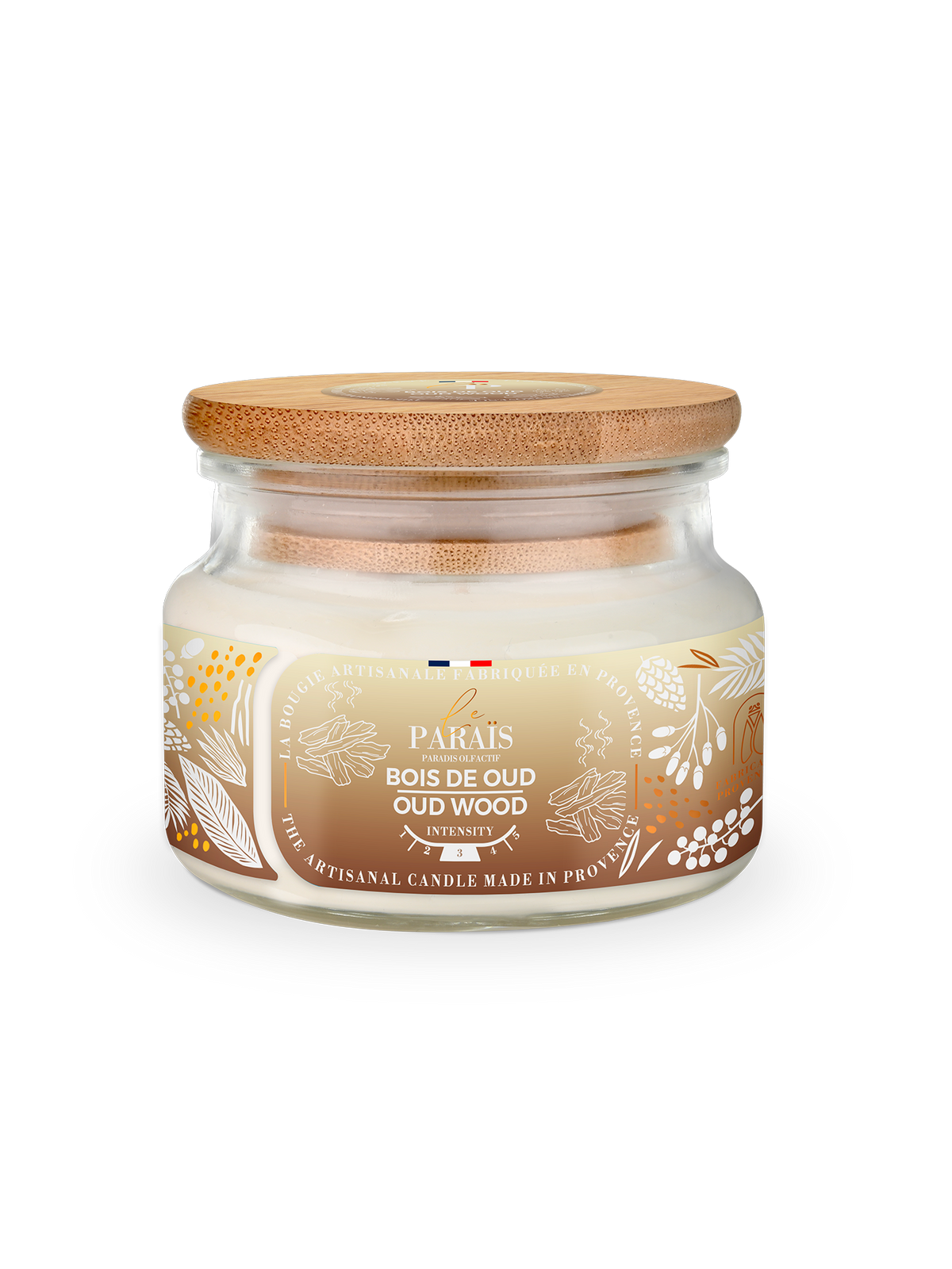 Bougie parfumée Bois d'Oud