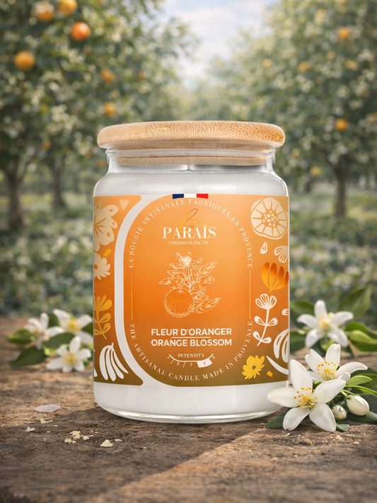 Bougie parfumée Fleur d'oranger Le Paraïs 300ml