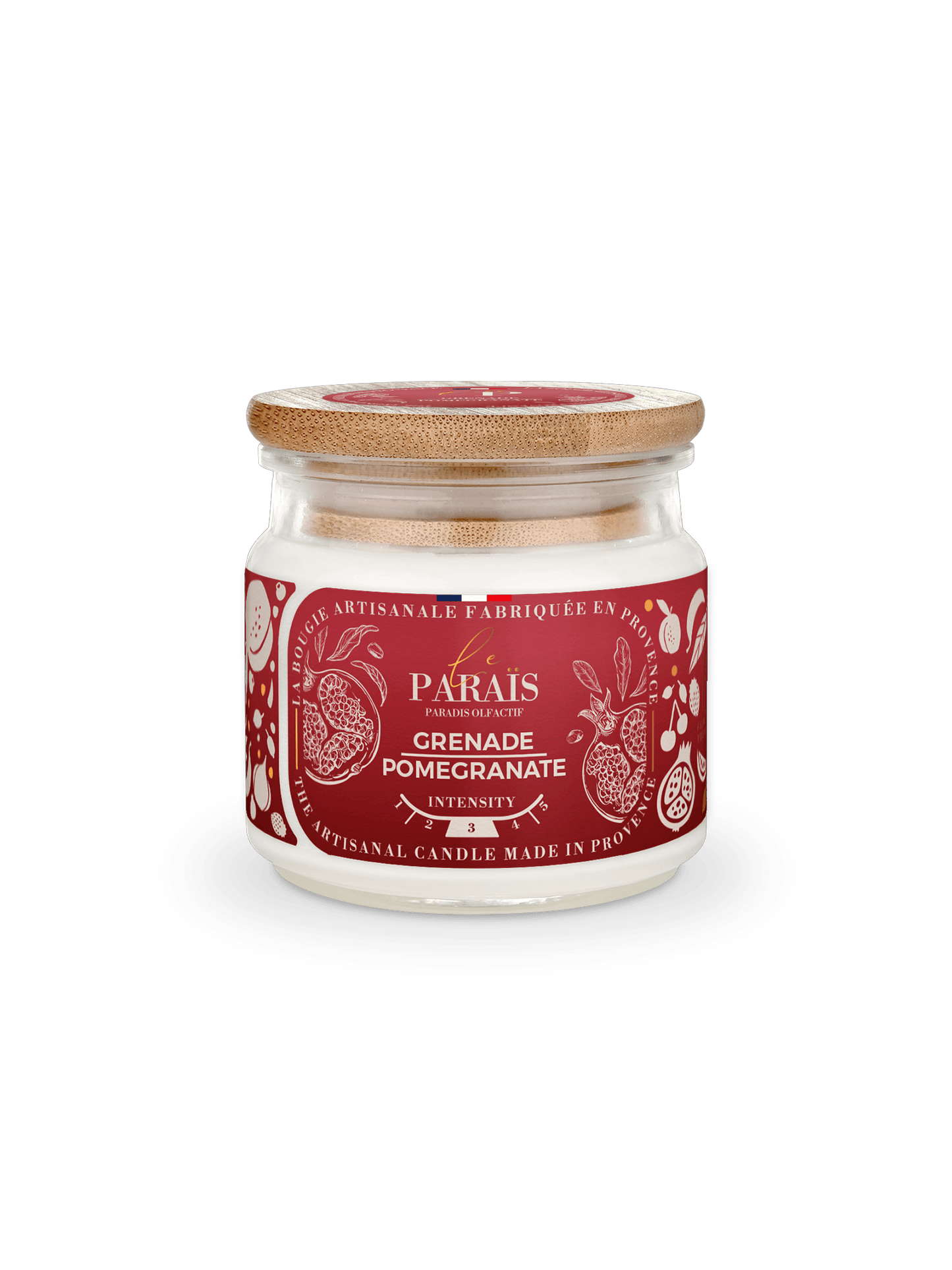 Bougie parfumée Grenade Le Paraïs 150ml