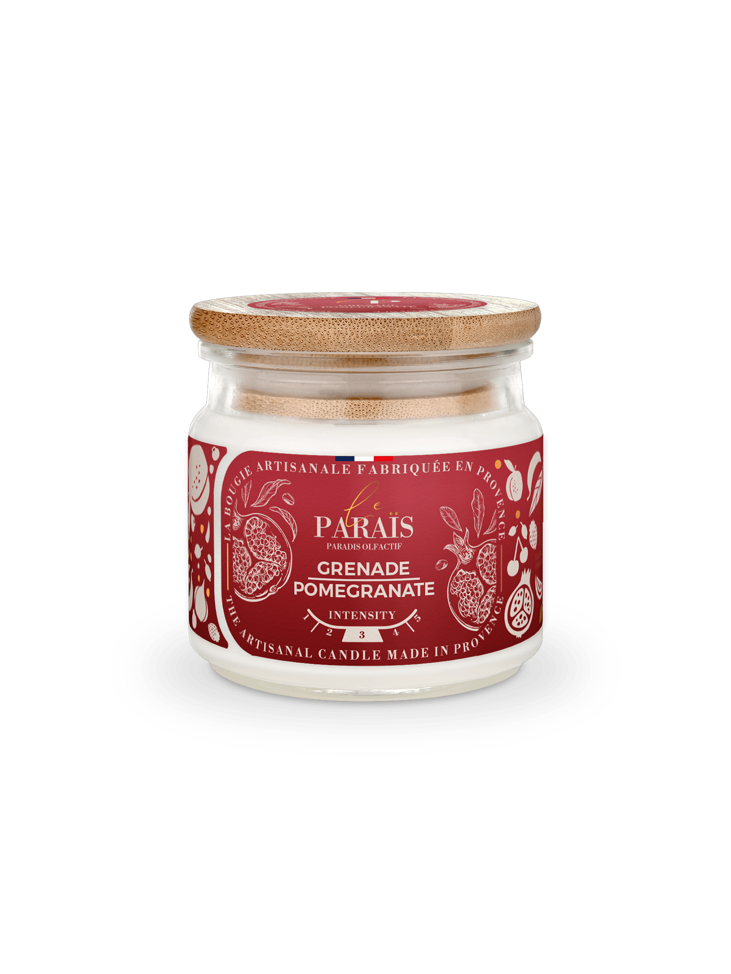 Bougie parfumée Grenade Le Paraïs 150ml