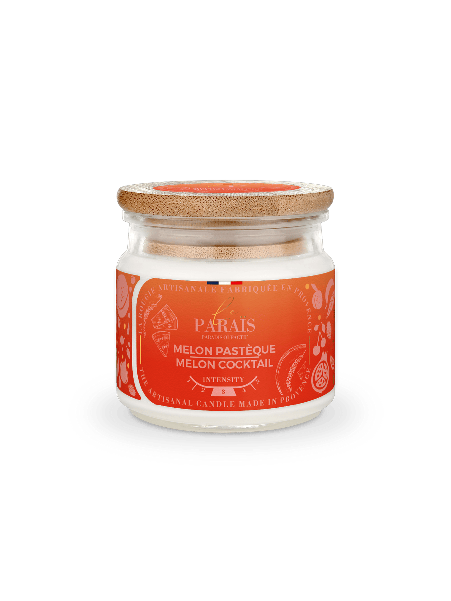 Bougie parfumée Melon pastèque Le Paraïs 150ml