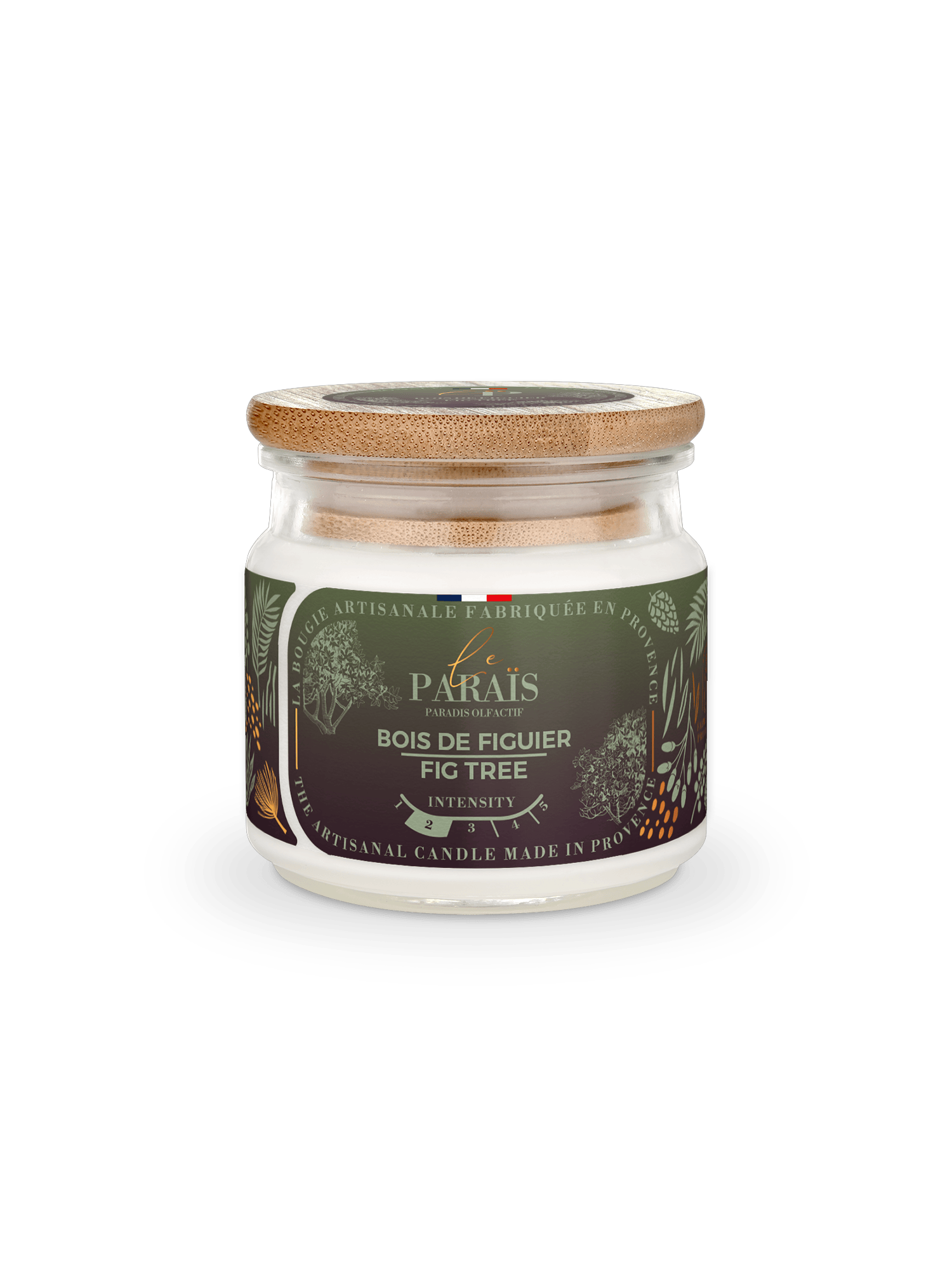 Bougie parfumée Bois de figuier Le Paraïs 150ml