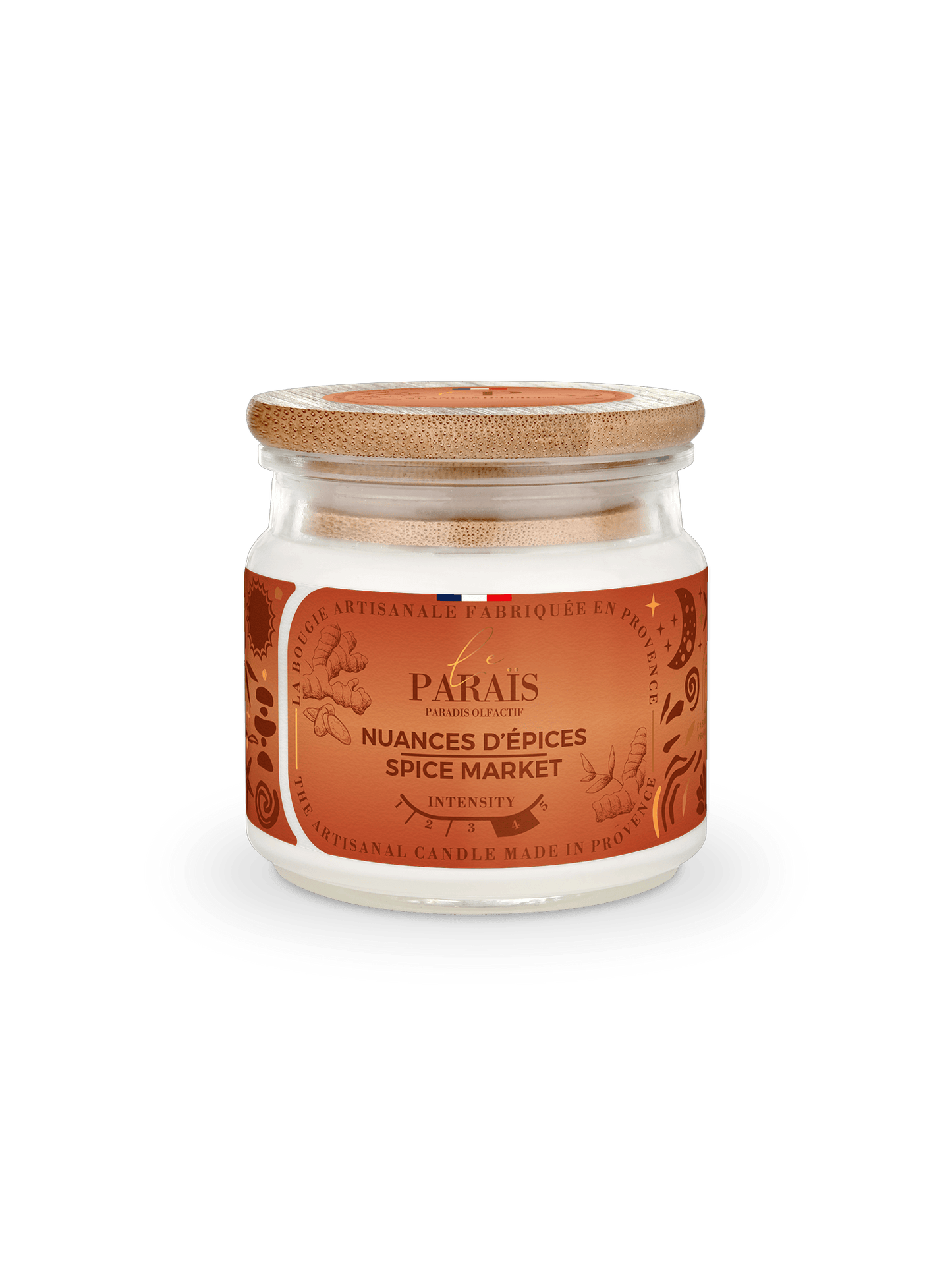 Bougie parfumée Nuances d'Épices Le Paraïs 150ml