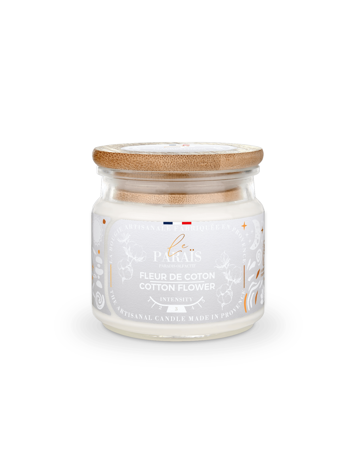 Bougie parfumée Fleur de Coton Le Paraïs 150ml