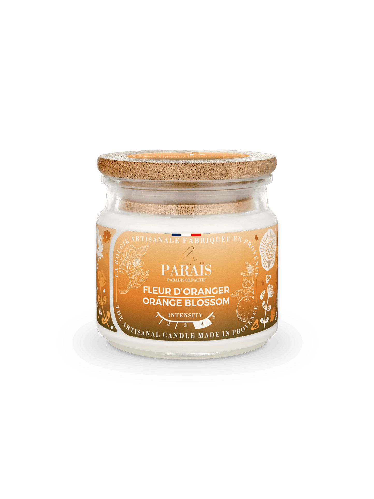 Bougie parfumée Fleur d'oranger Le Paraïs 150ml