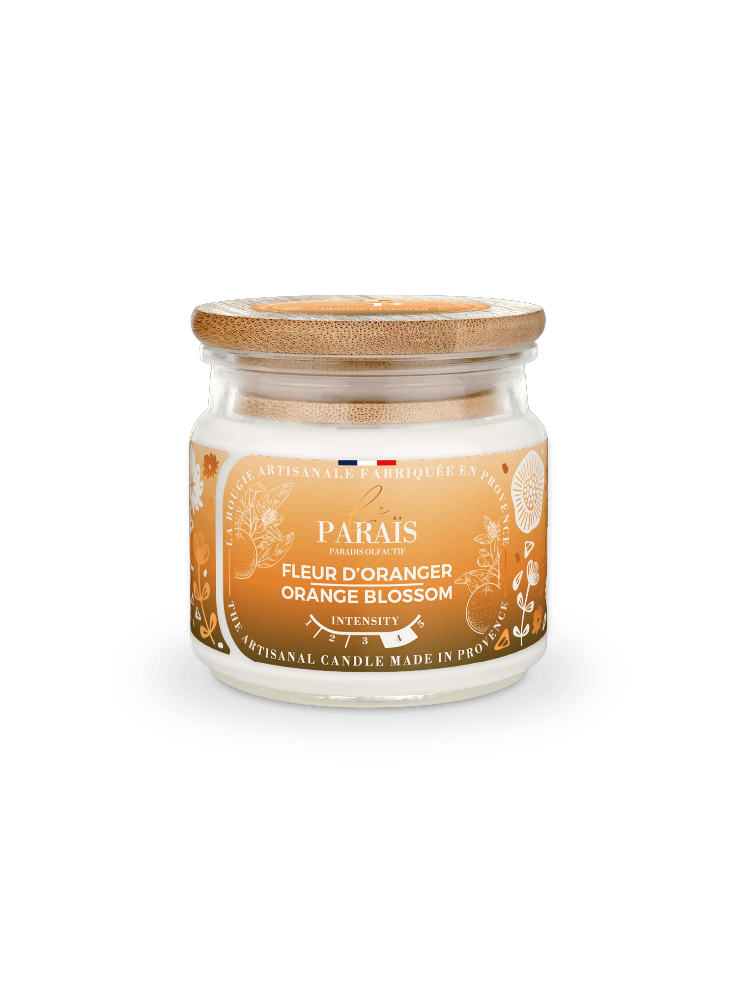 Bougie parfumée Fleur d'oranger Le Paraïs 150ml