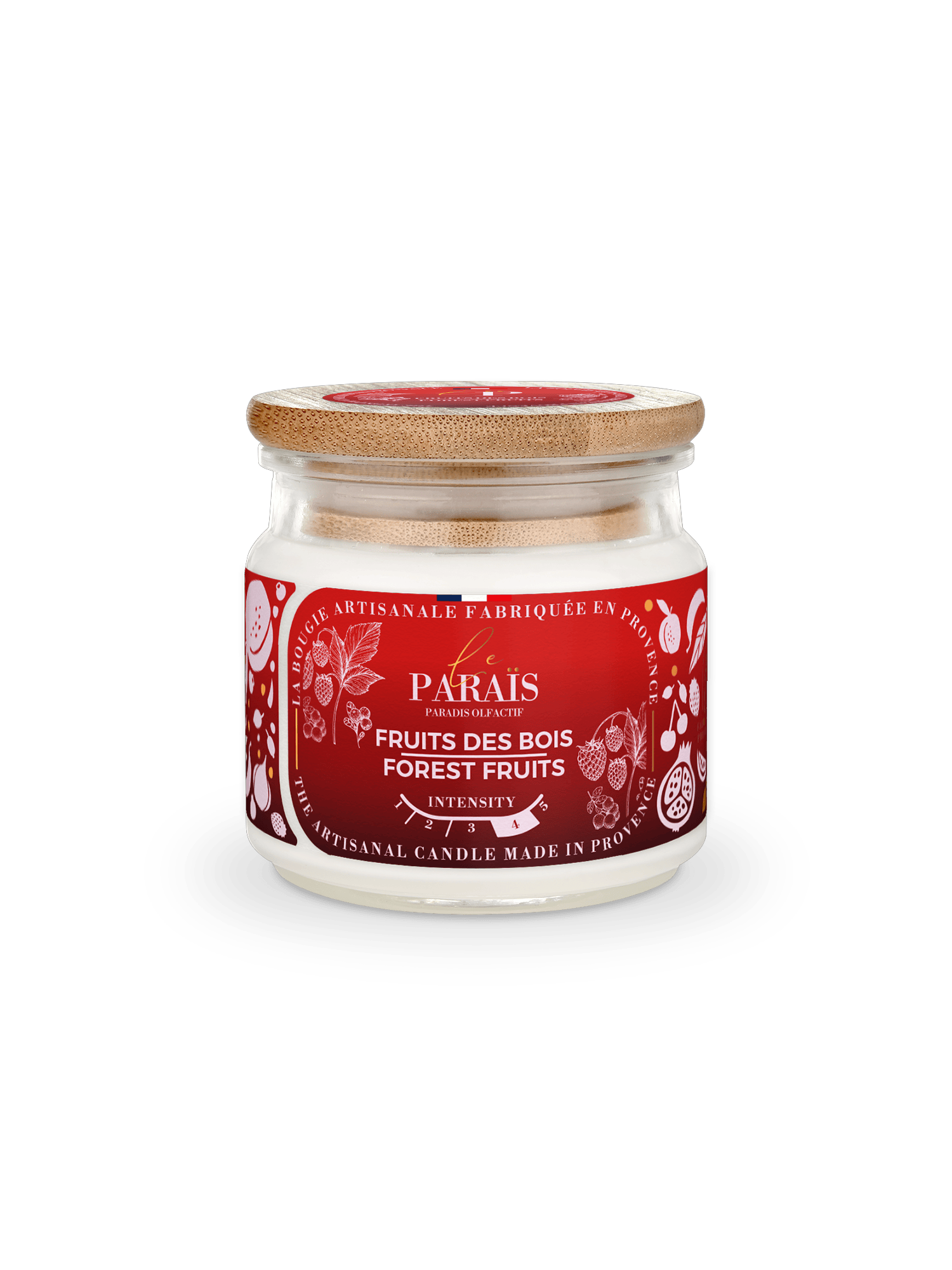 Bougie parfumée Fruits des bois Le Paraïs 150ml
