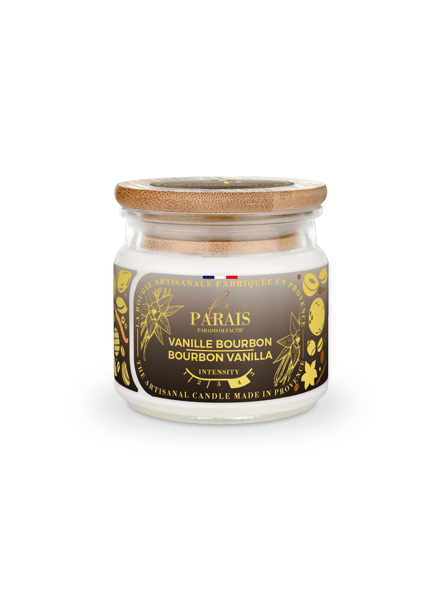 Bougie parfumée Vanille bourbon Le Paraïs 150ml