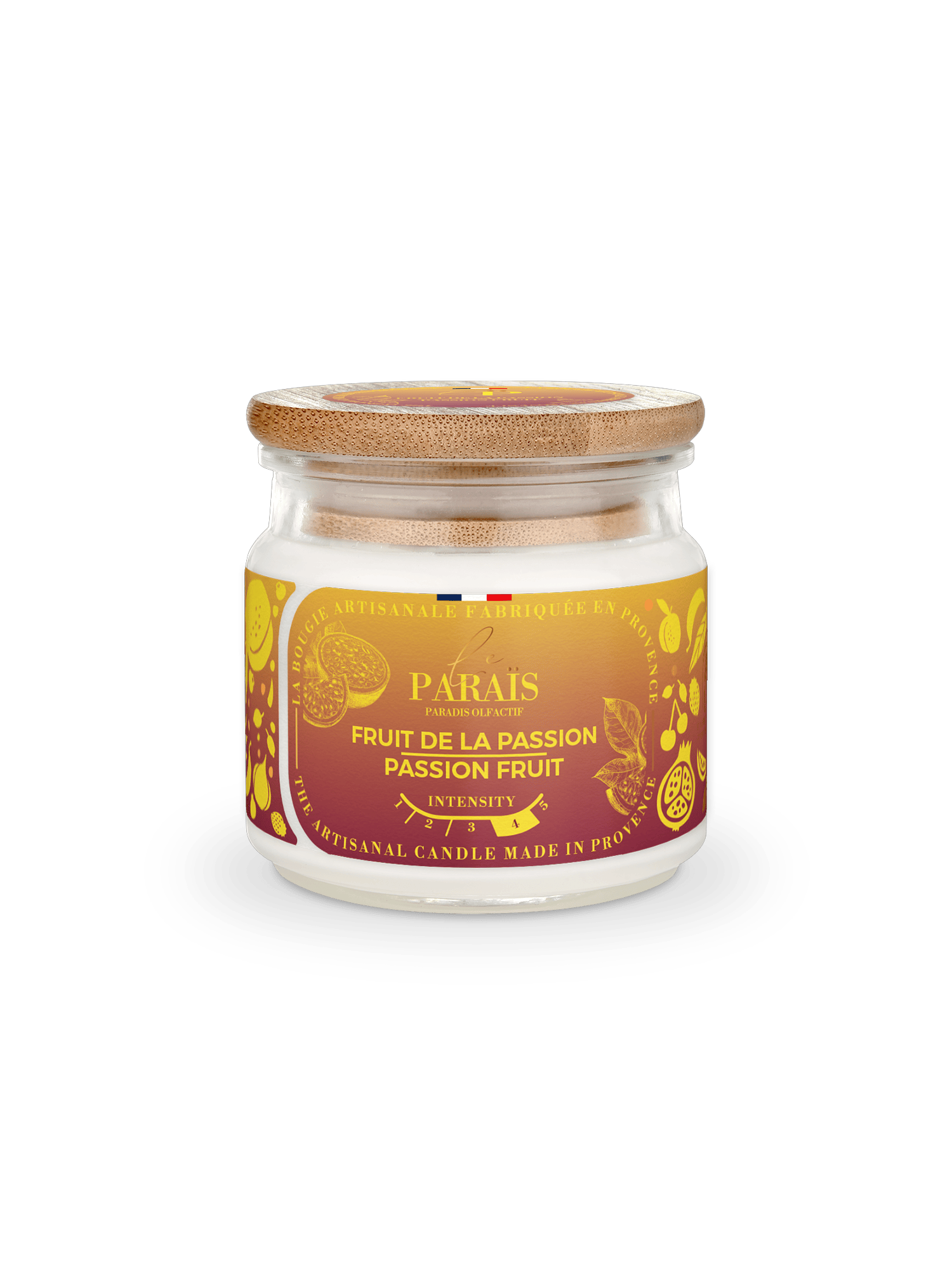 Bougie parfumée Fruit de la Passion Le Paraïs 150ml