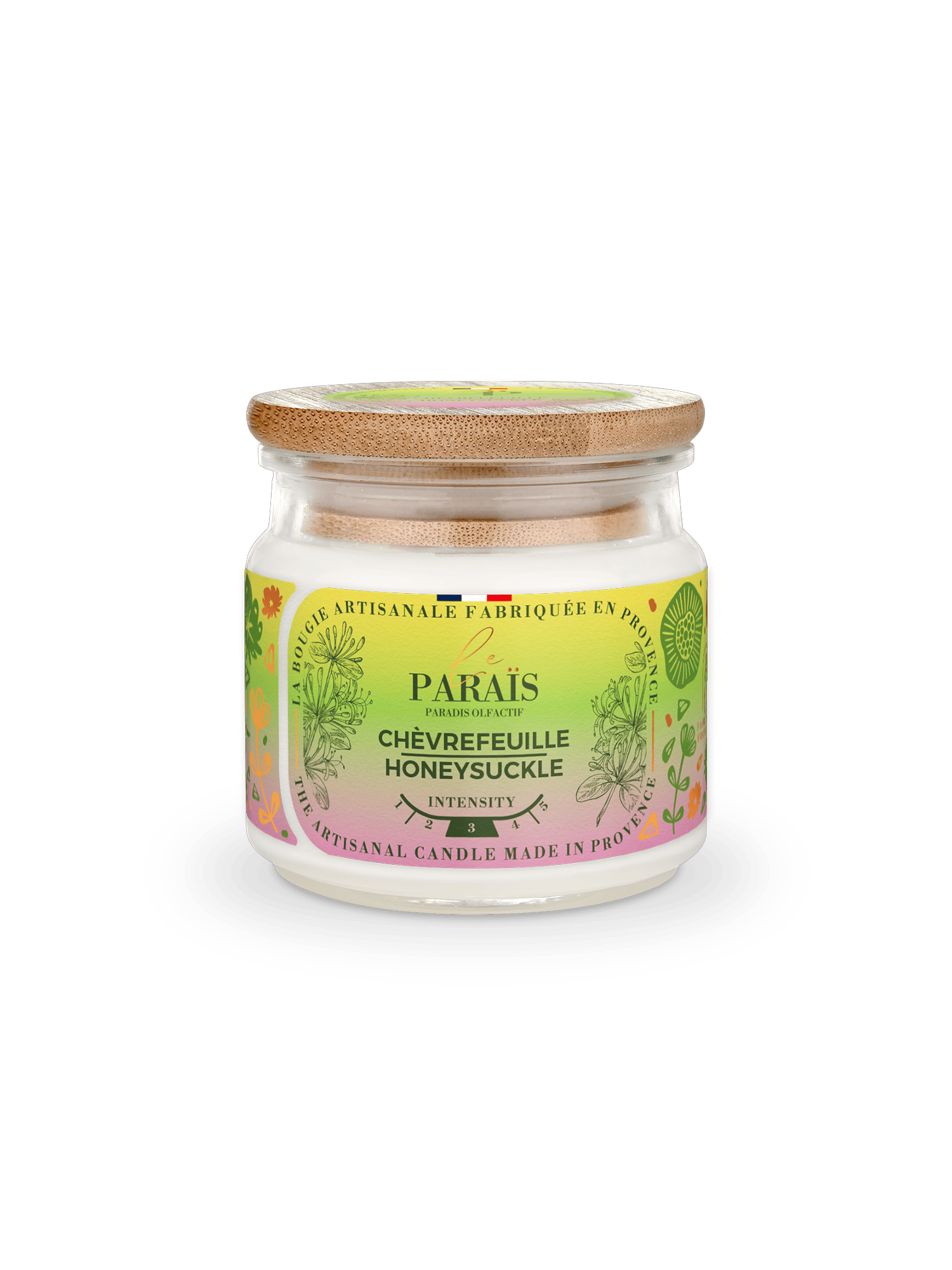 Bougie parfumée Chèvrefeuille Le Paraïs 150ml