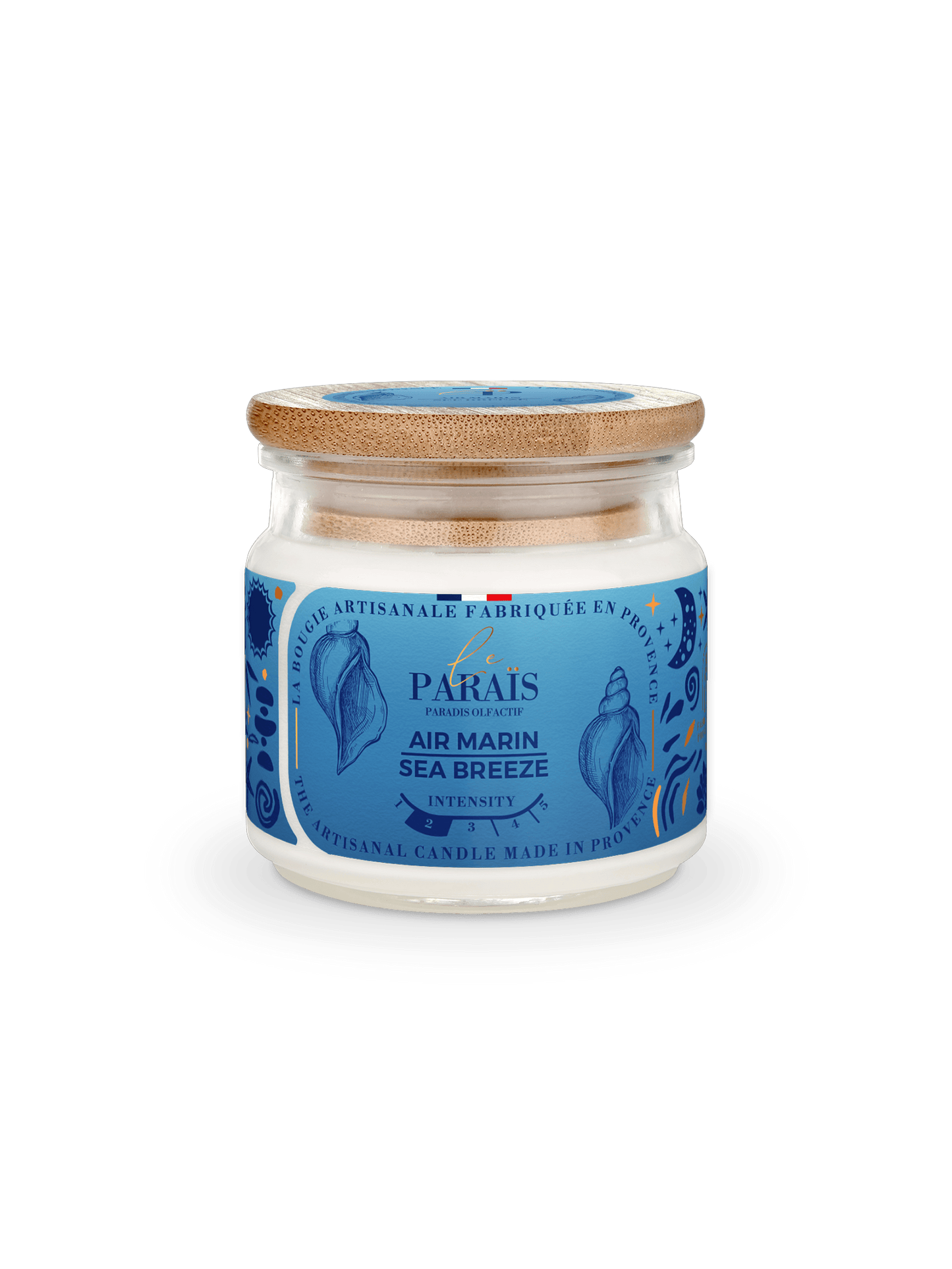 Bougie parfumée Air marin Le Paraïs 150ml