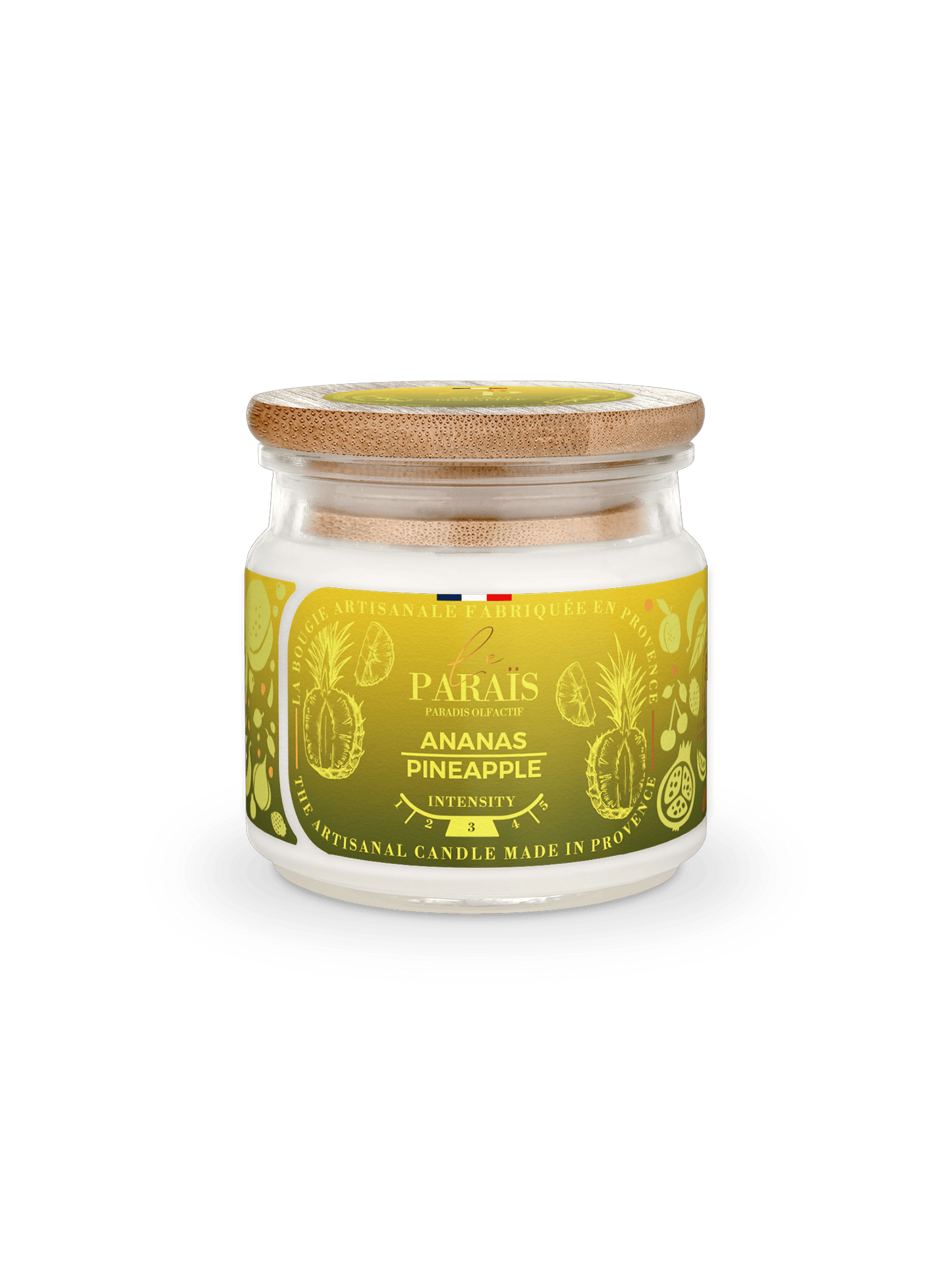 Bougie parfumée Ananas Le Paraïs 150ml