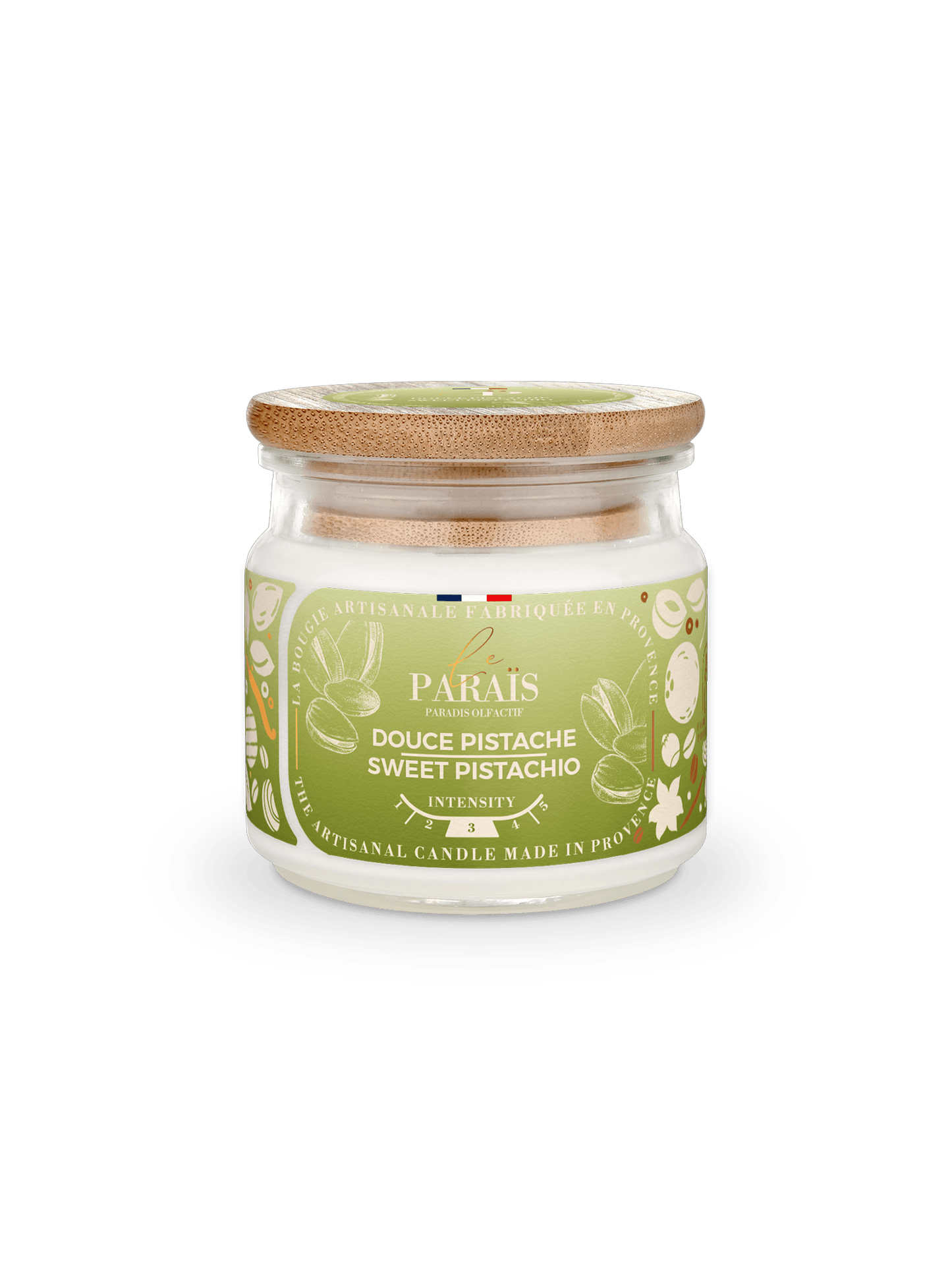 Bougie parfumée Douce Pistache Le Paraïs 150ml