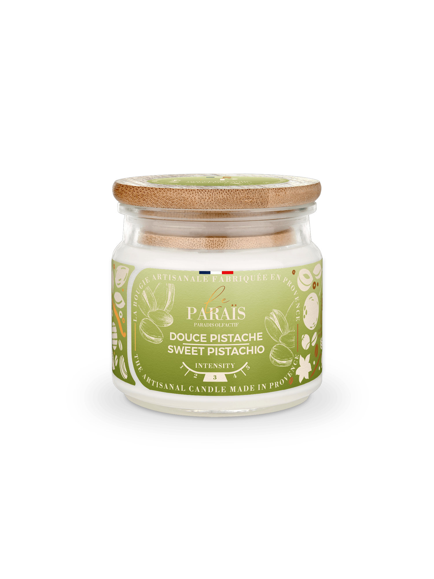 Bougie parfumée Douce Pistache Le Paraïs 150ml