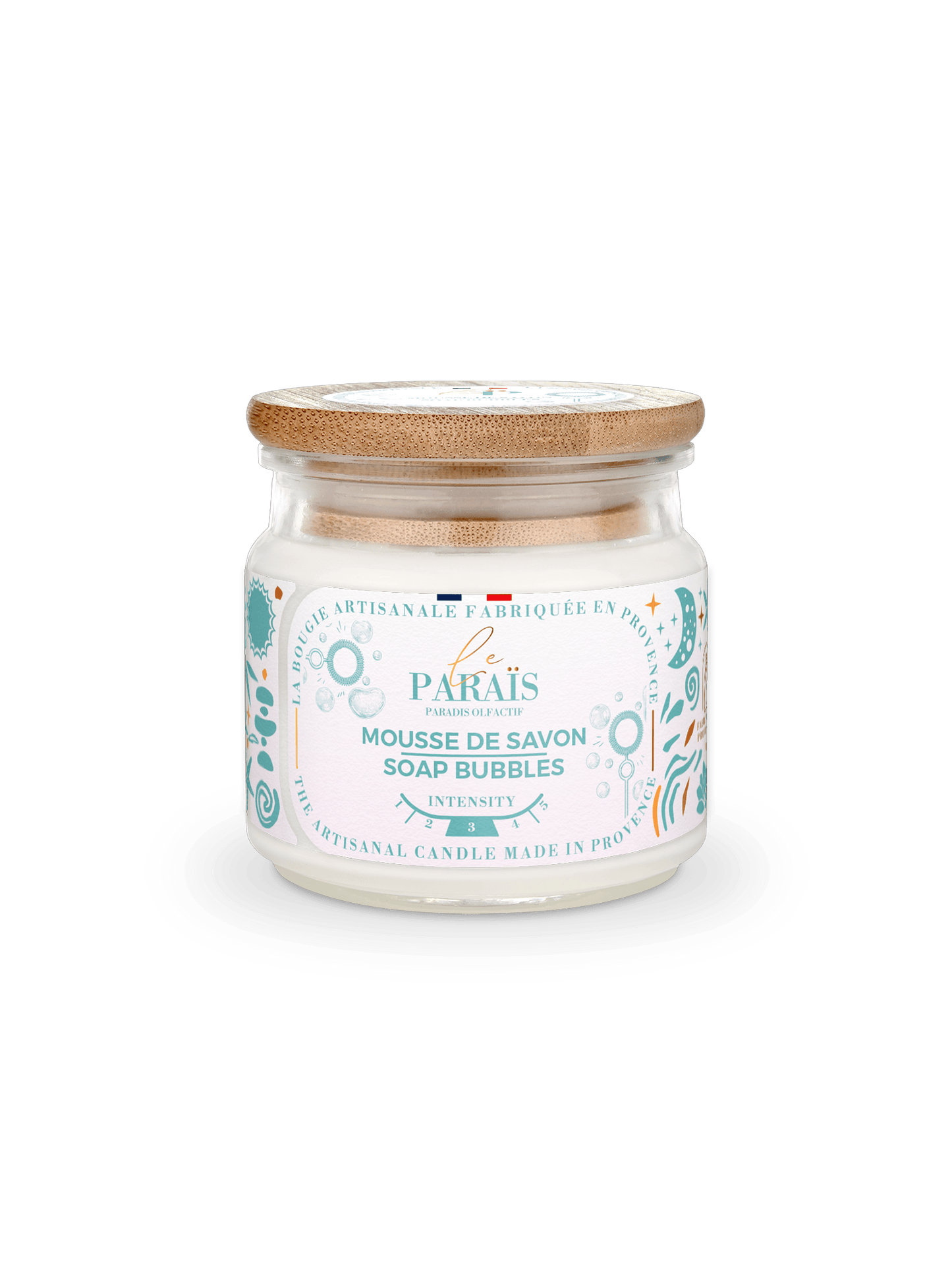 Bougie parfumée Mousse de Savon Le Paraïs 150ml