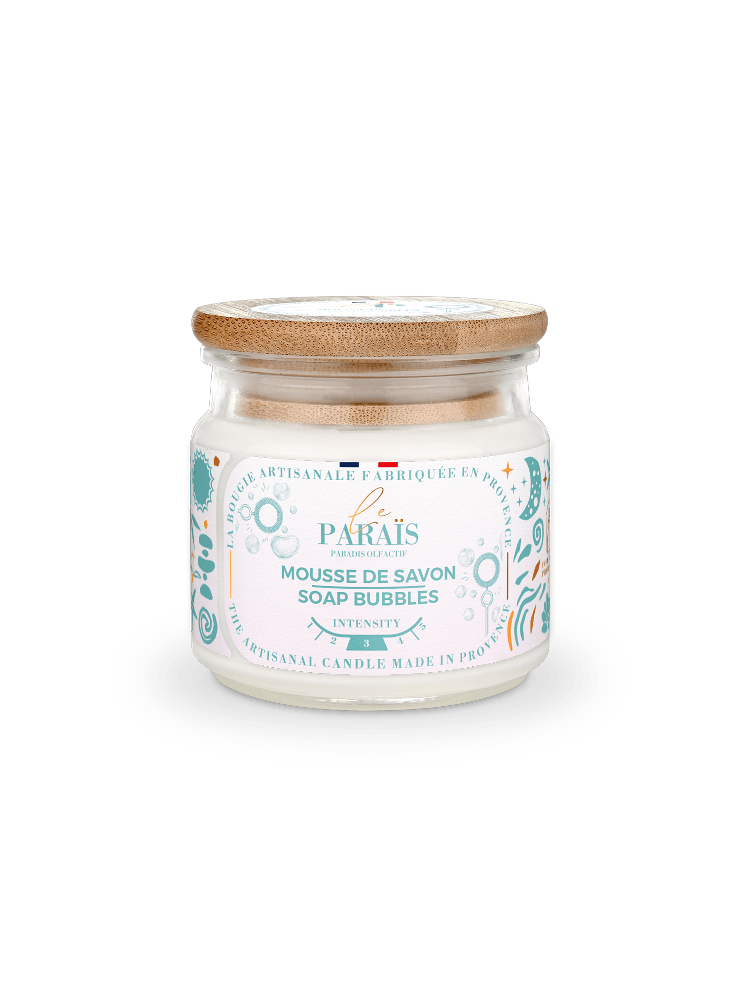 Bougie parfumée Mousse de Savon Le Paraïs 150ml