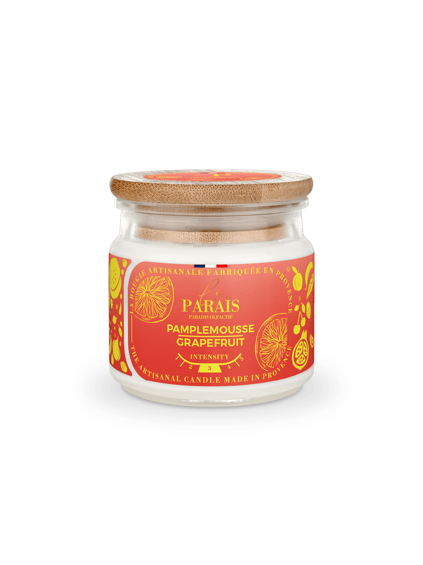Bougie parfumée Pamplemousse Le Paraïs 150ml