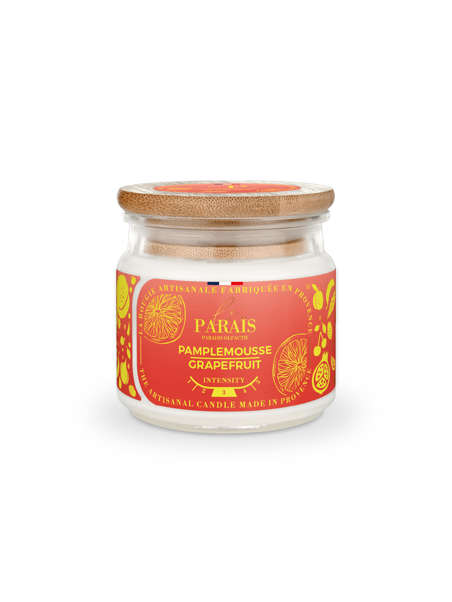 Bougie parfumée Pamplemousse Le Paraïs 150ml