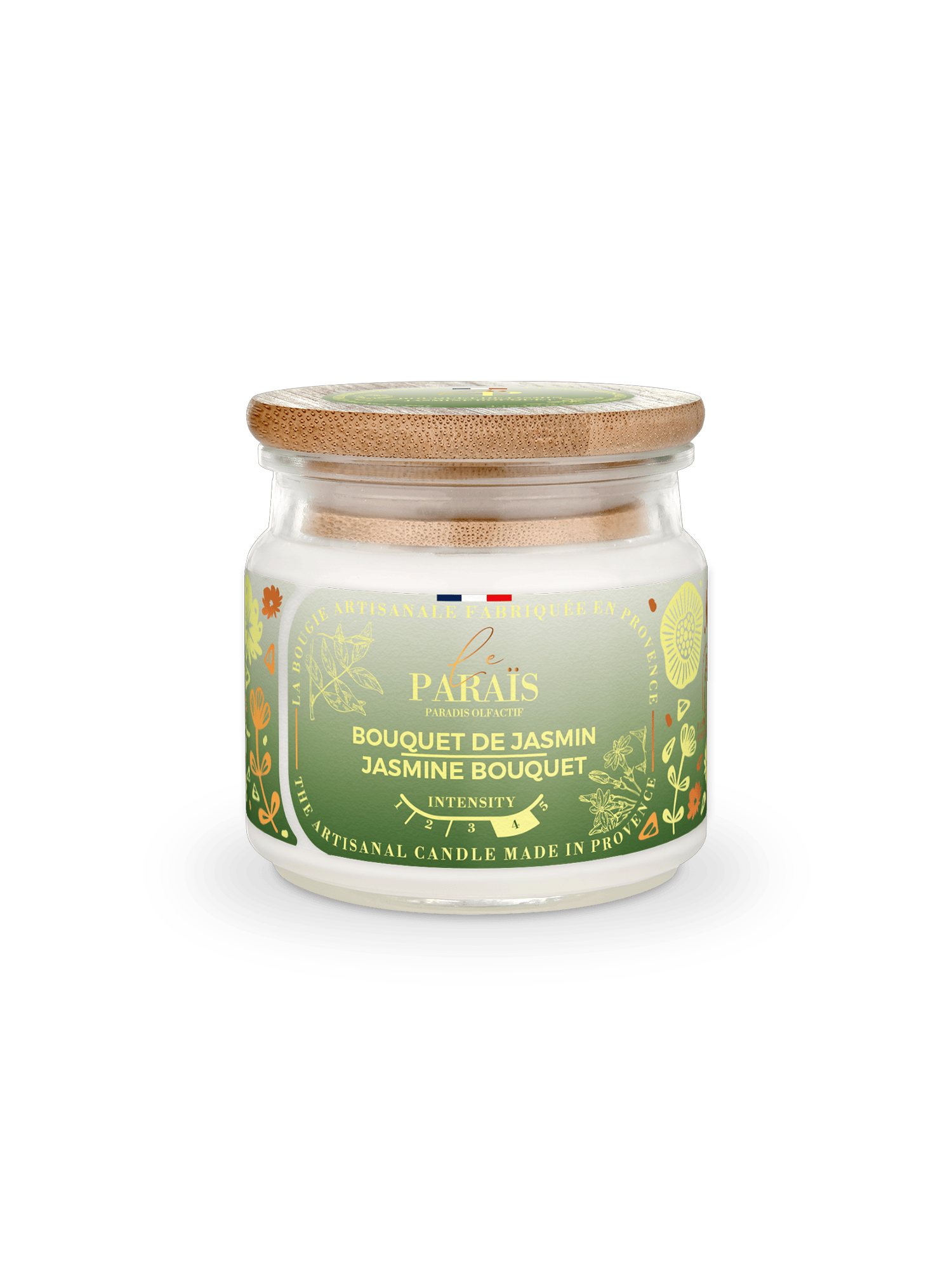 Bougie parfumée Bouquet de Jasmin Le Paraïs 150ml