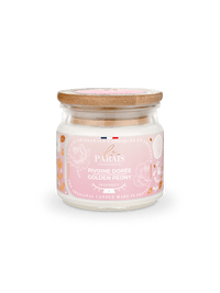 Bougie parfumée Pivoine dorée