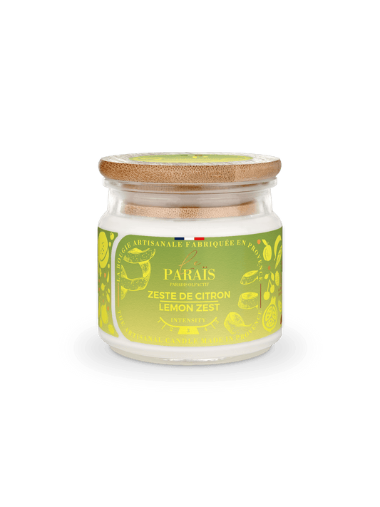 Bougie parfumée Zeste de Citron Le Paraïs 150ml