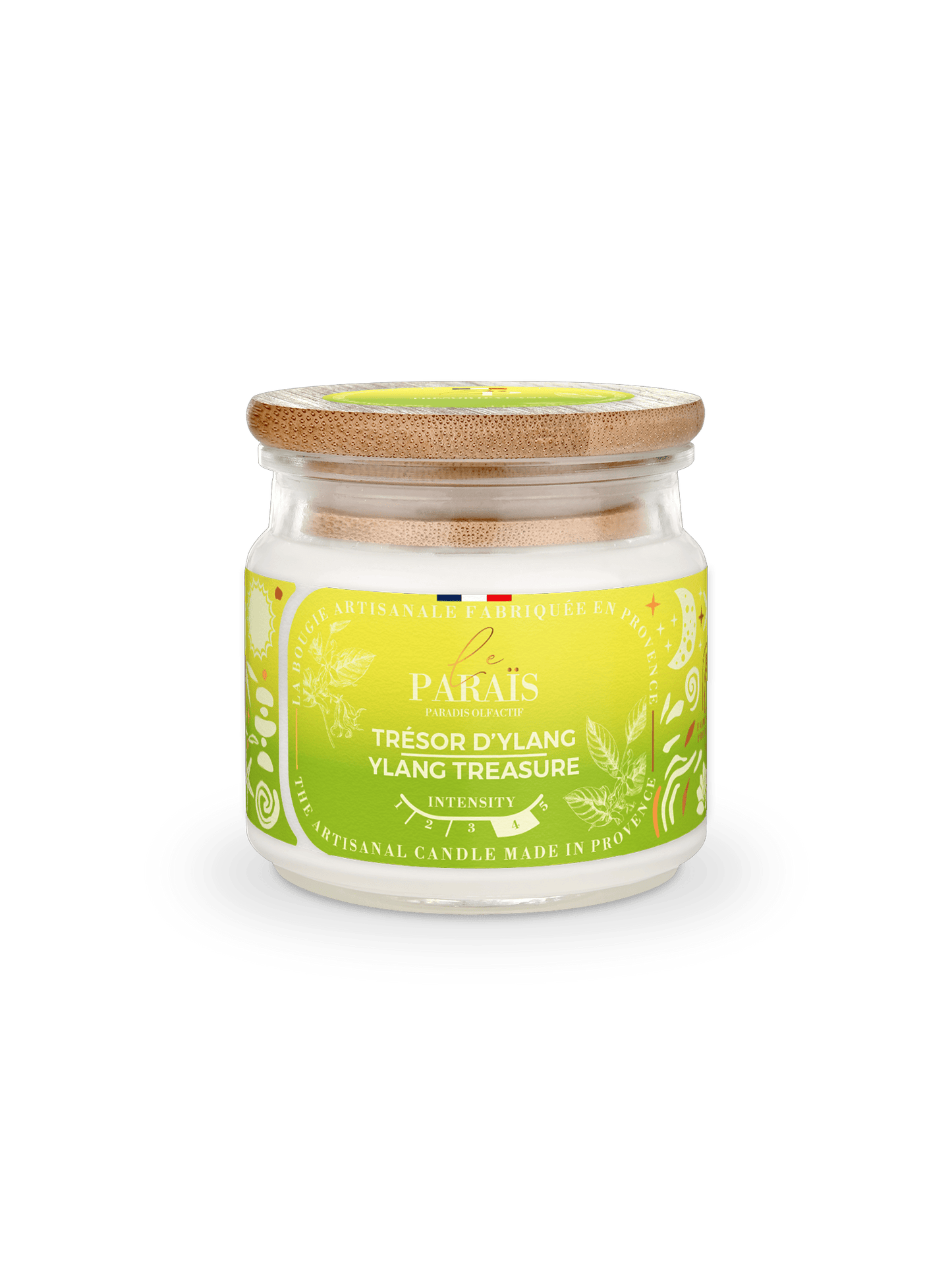 Bougie parfumée Trésor d'Ylang Le Paraïs 150ml