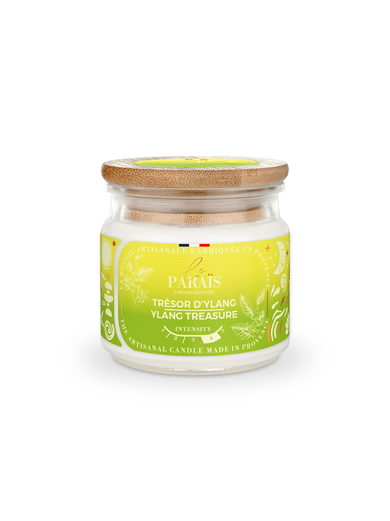 Bougie parfumée Trésor d'Ylang Le Paraïs 150ml