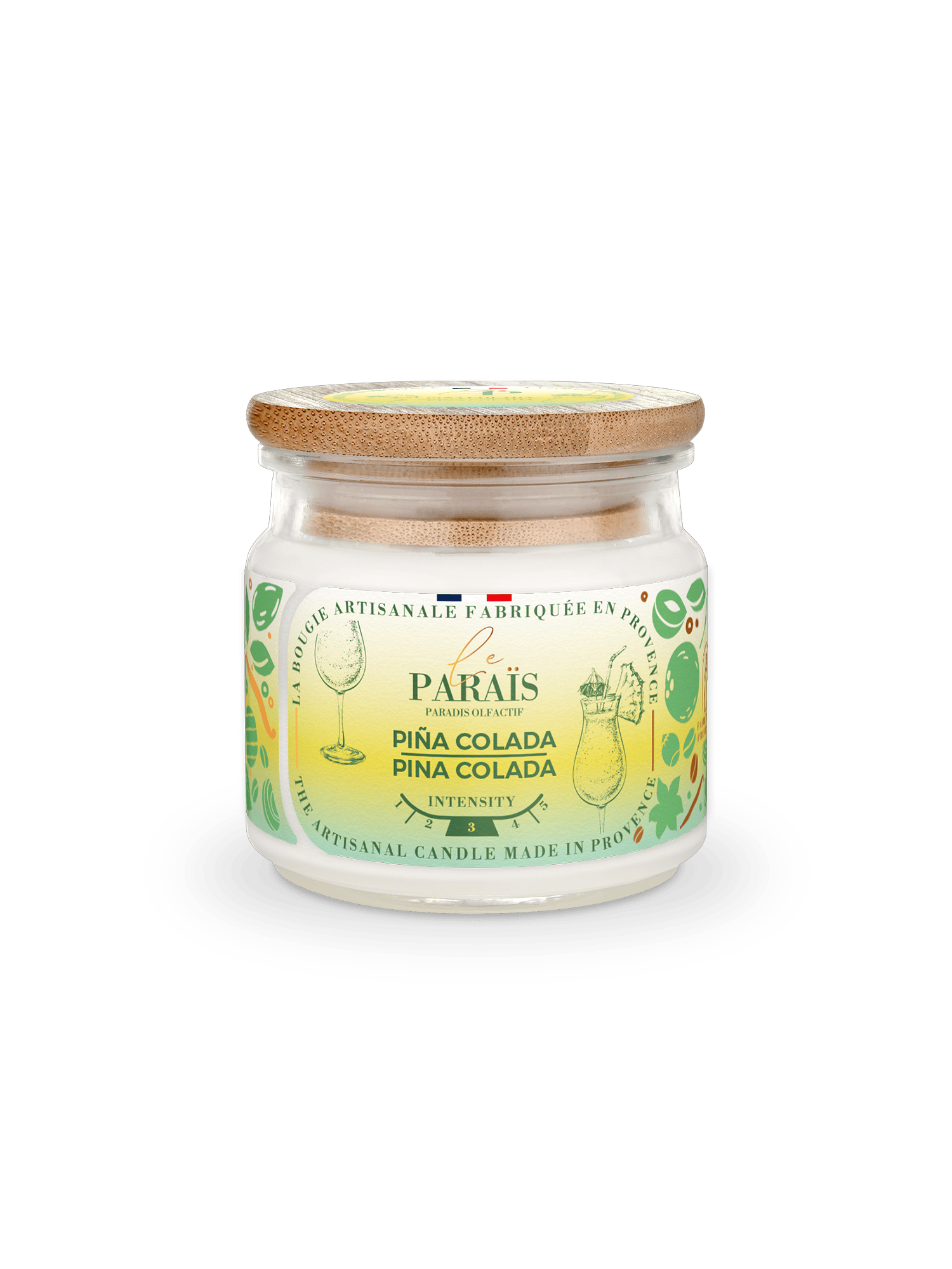 Bougie parfumée Piña colada Le Paraïs 150ml