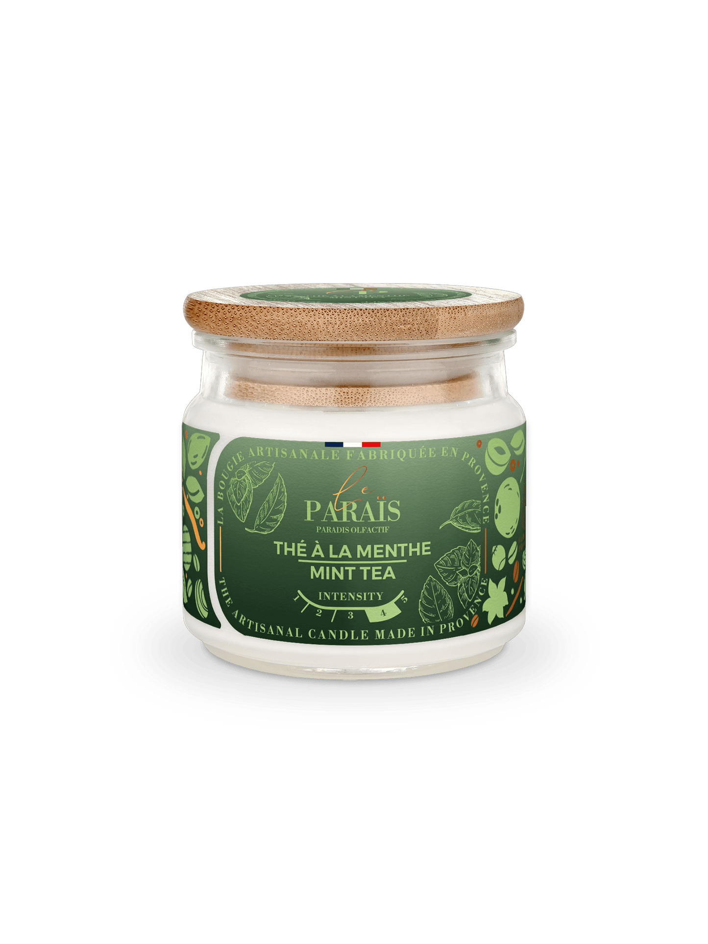 Bougie parfumée Thé à la menthe Le Paraïs 150ml