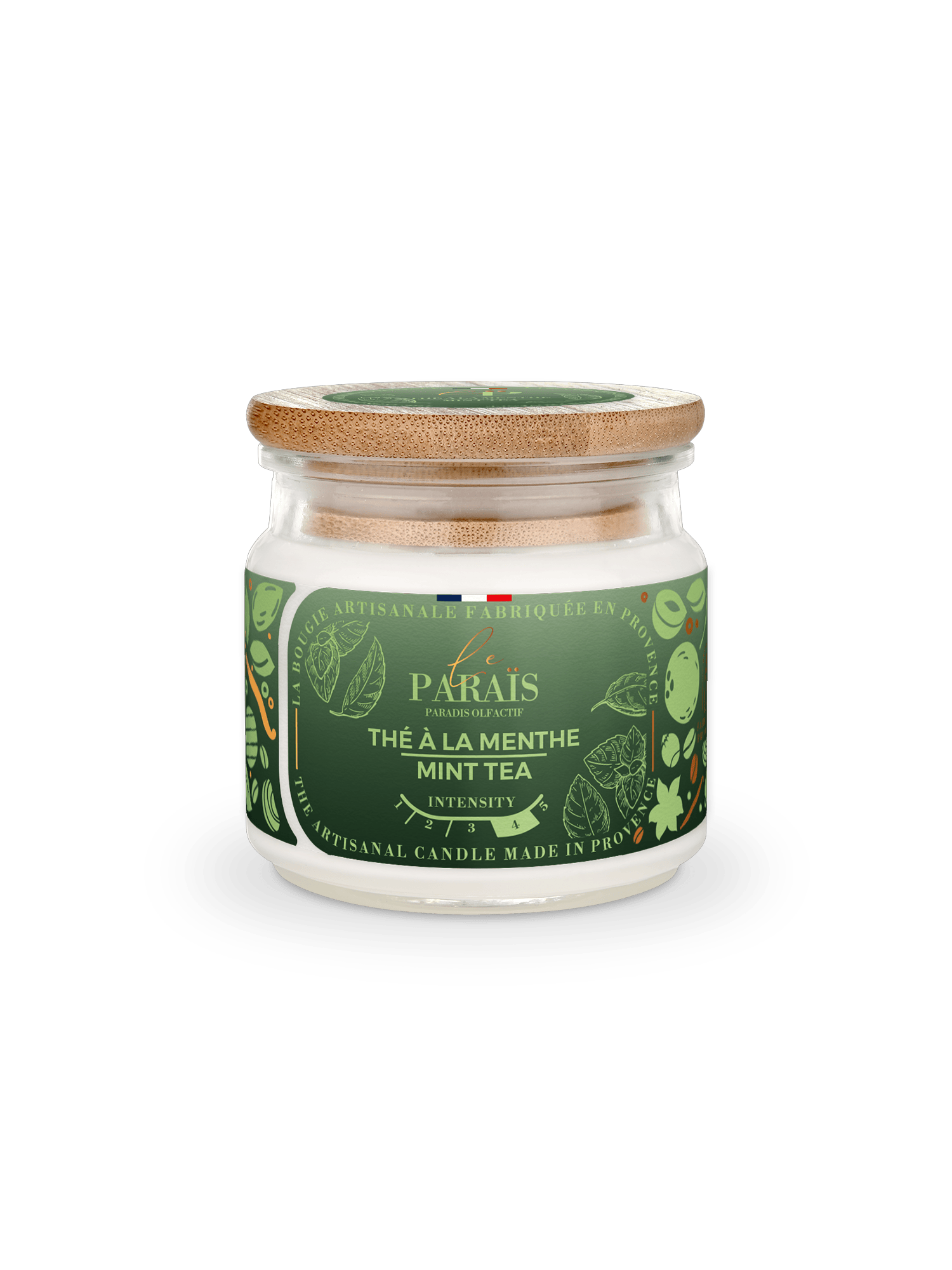 Bougie parfumée Thé à la menthe Le Paraïs 150ml
