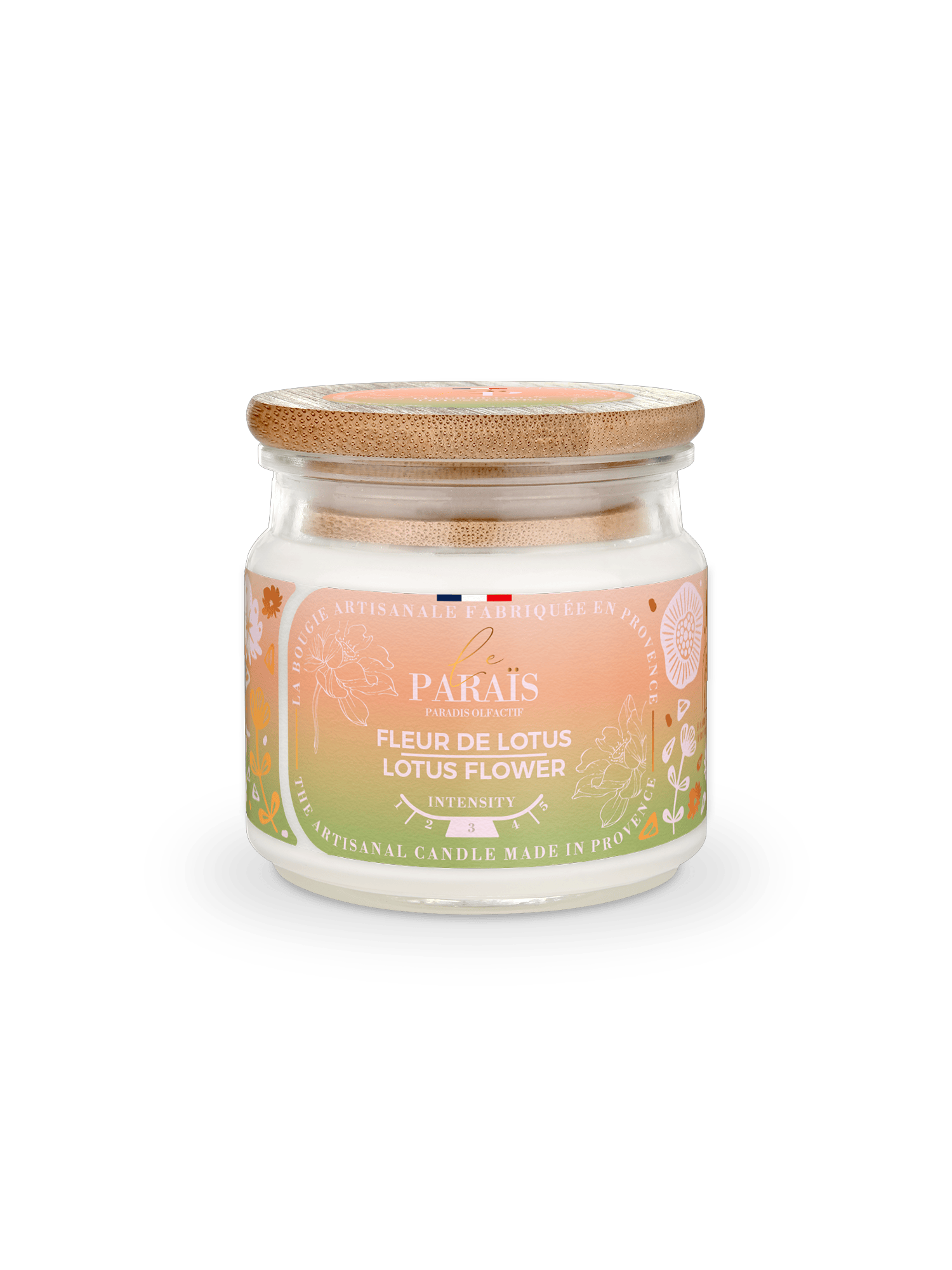 Bougie parfumée Fleur de Lotus Le Paraïs 150ml