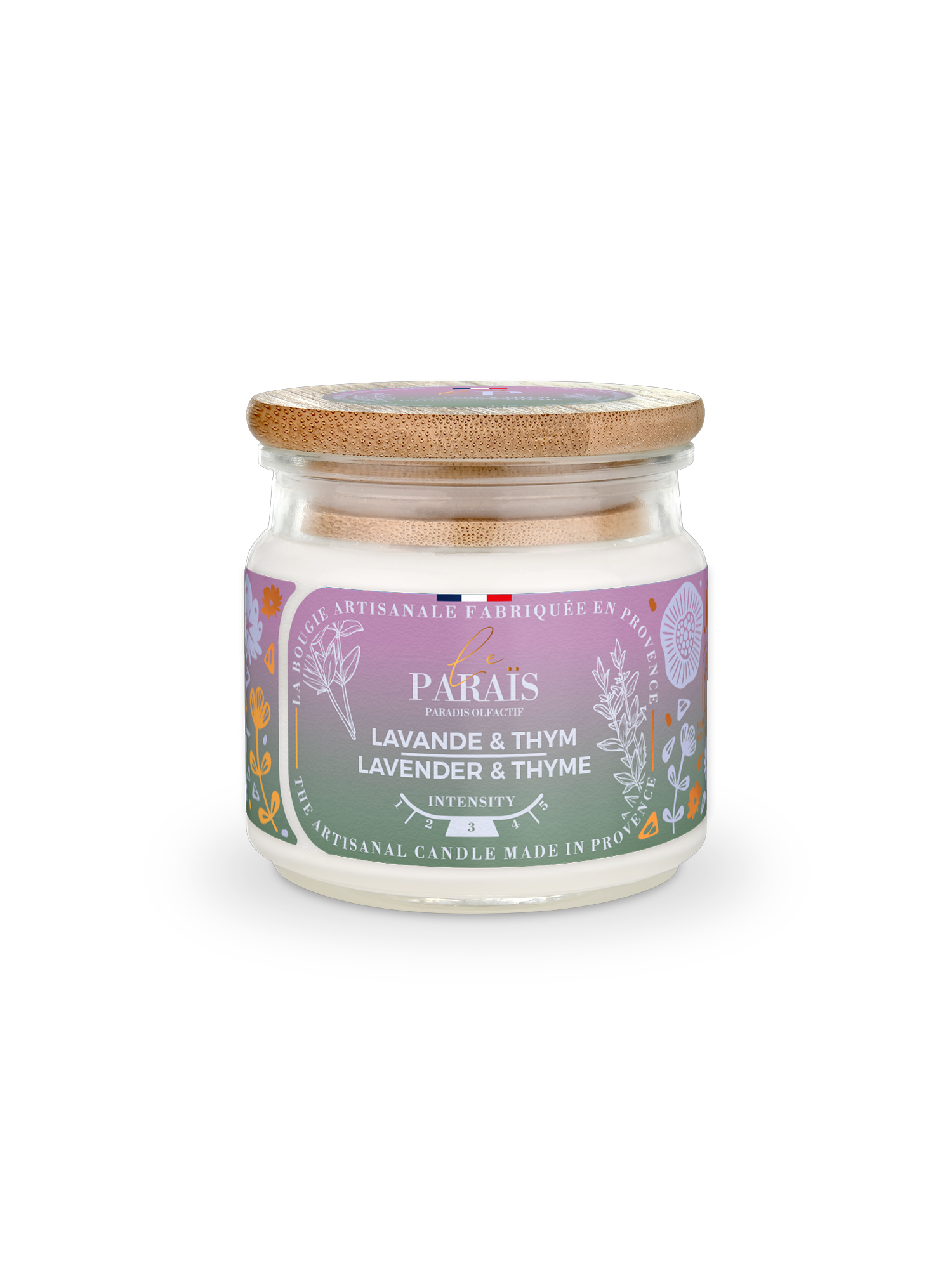 Bougie parfumée Lavande & Thym