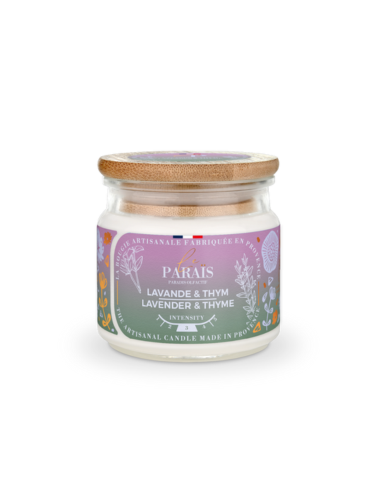 Bougie parfumée Lavande & Thym