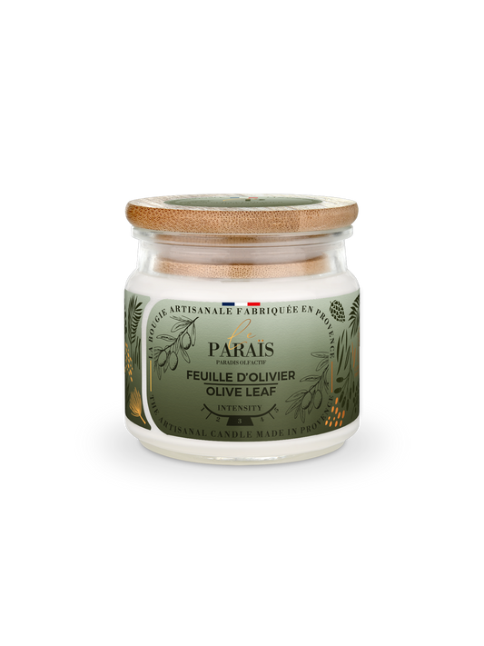 Bougie parfumée Feuille d'Olivier
