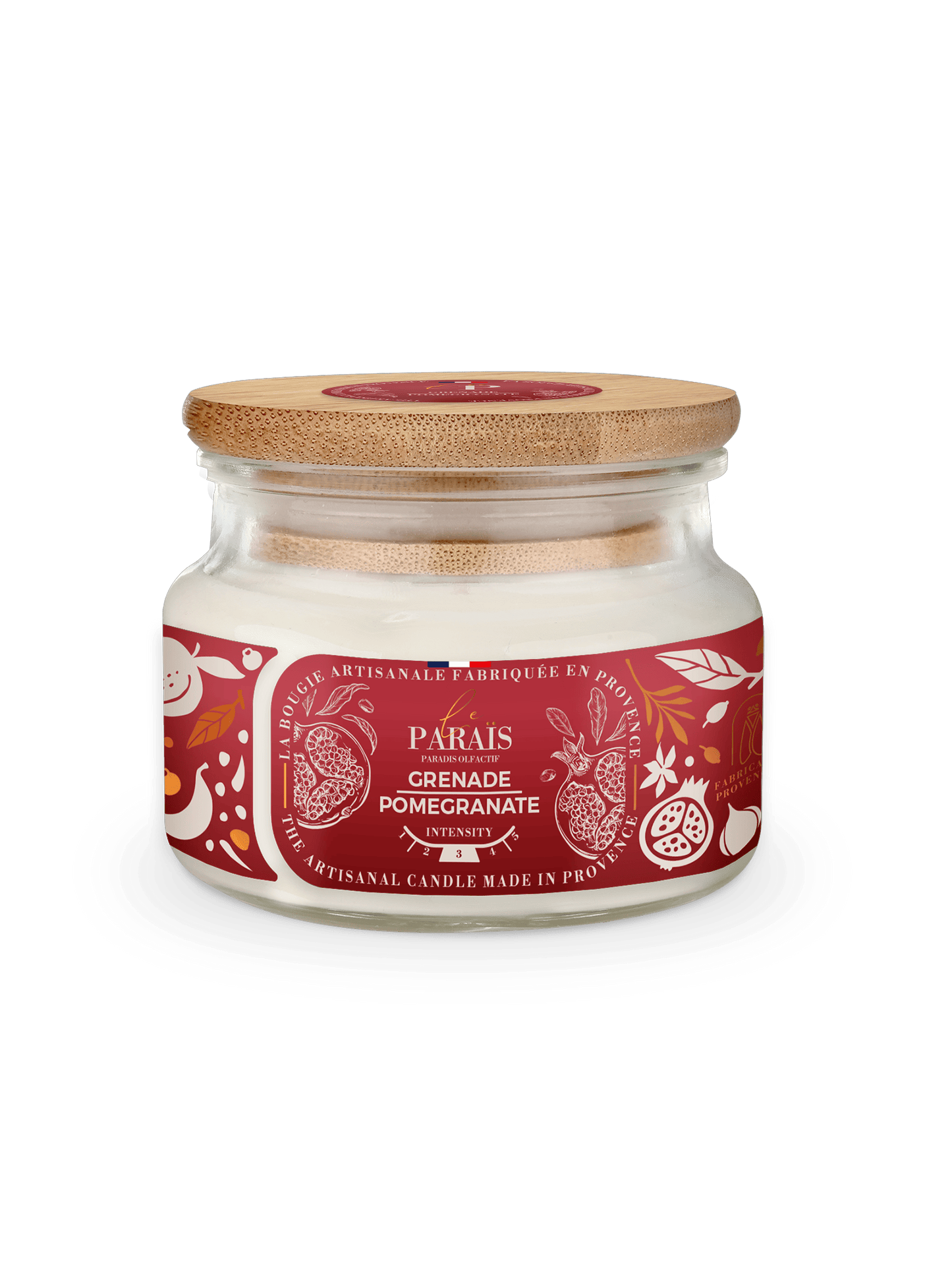 Bougie parfumée Grenade Le Paraïs 300ml