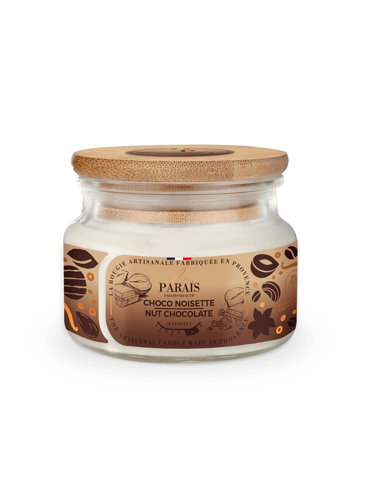 Bougie parfumée Choco noisette Le Paraïs 300ml