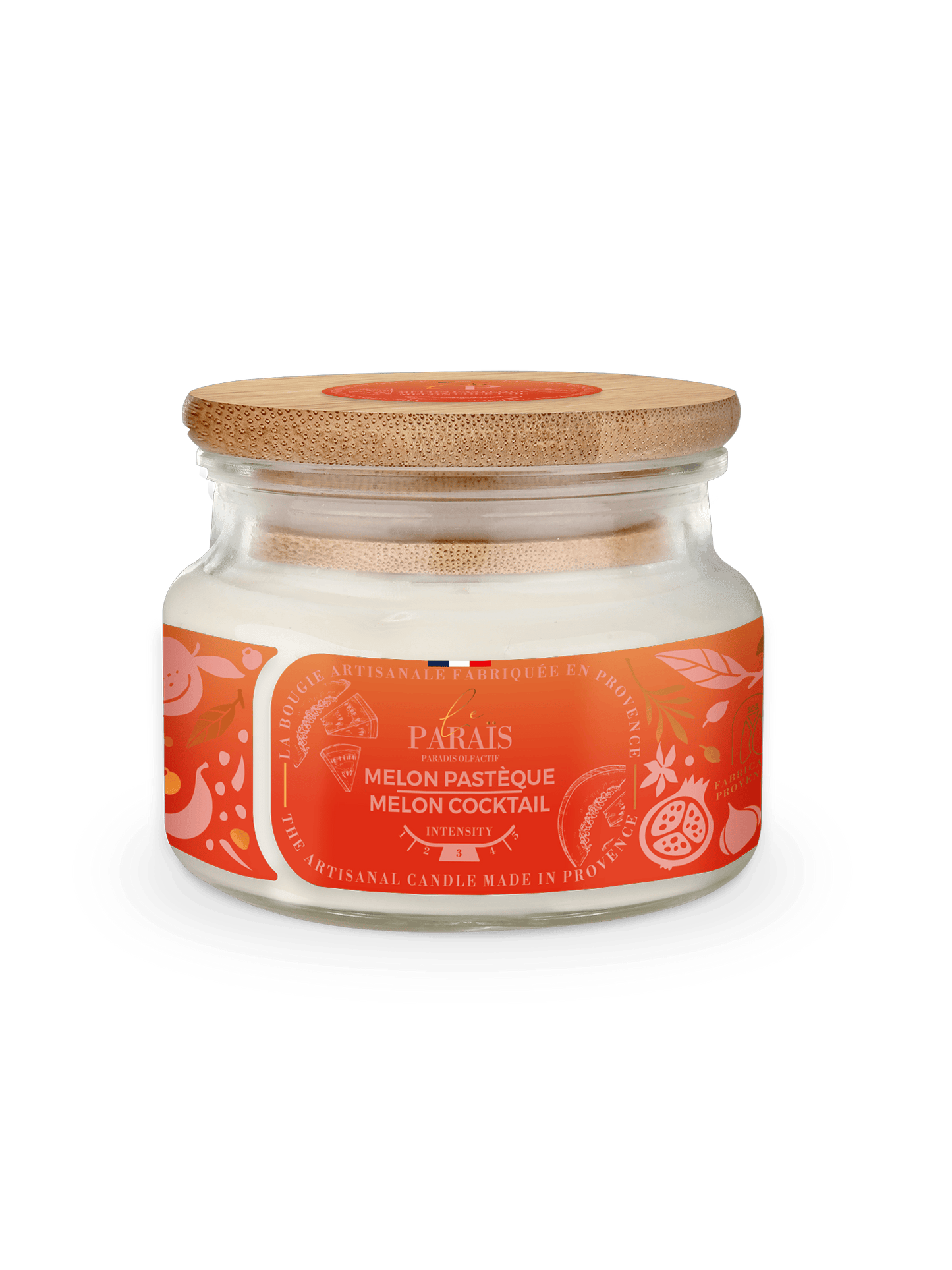 Bougie parfumée Melon pastèque Le Paraïs 300ml