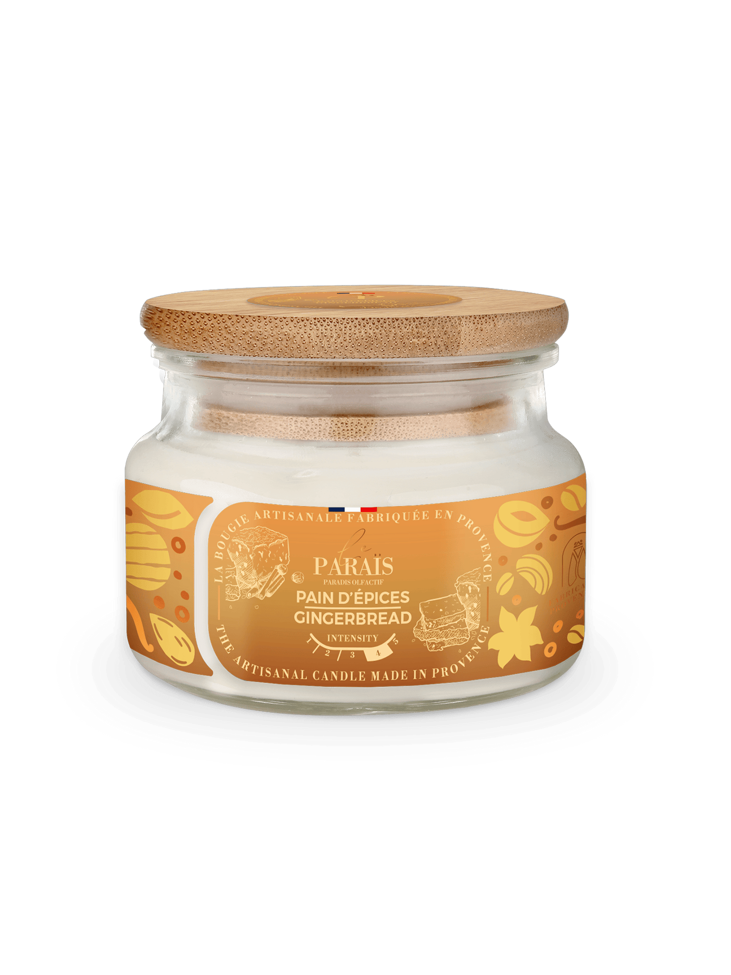 Bougie parfumée Pain d'épices Le Paraïs 300ml